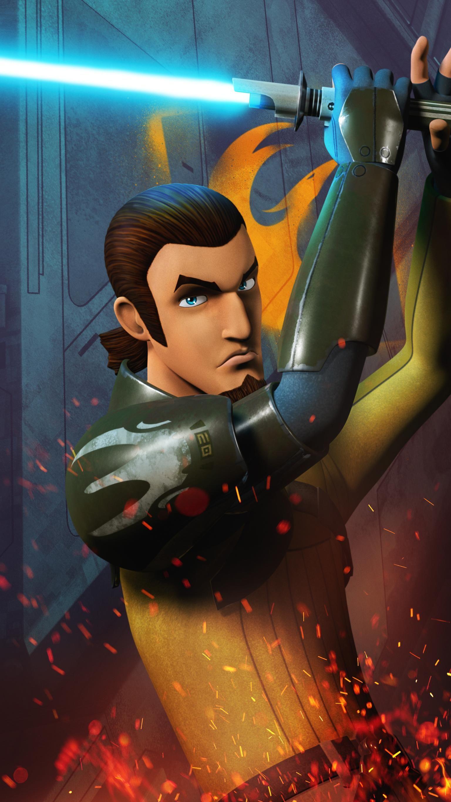 1536x2732 Star Wars Rebels Phone Wallpaper. Moviemania. Star wars background, Star wars painting, Star wars rebels ezra