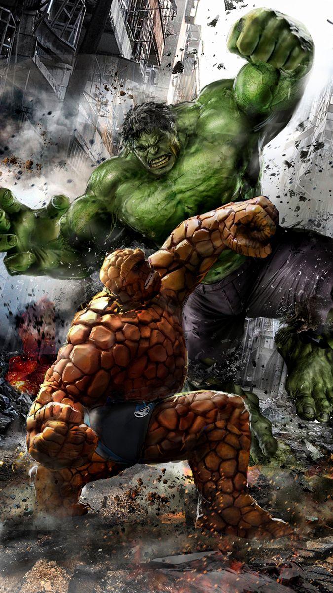 675x1200 Hulk Vs. Thing wallpaper, Comics, HQ Hulk Vs. Thing pictureK Wallpaper 2019