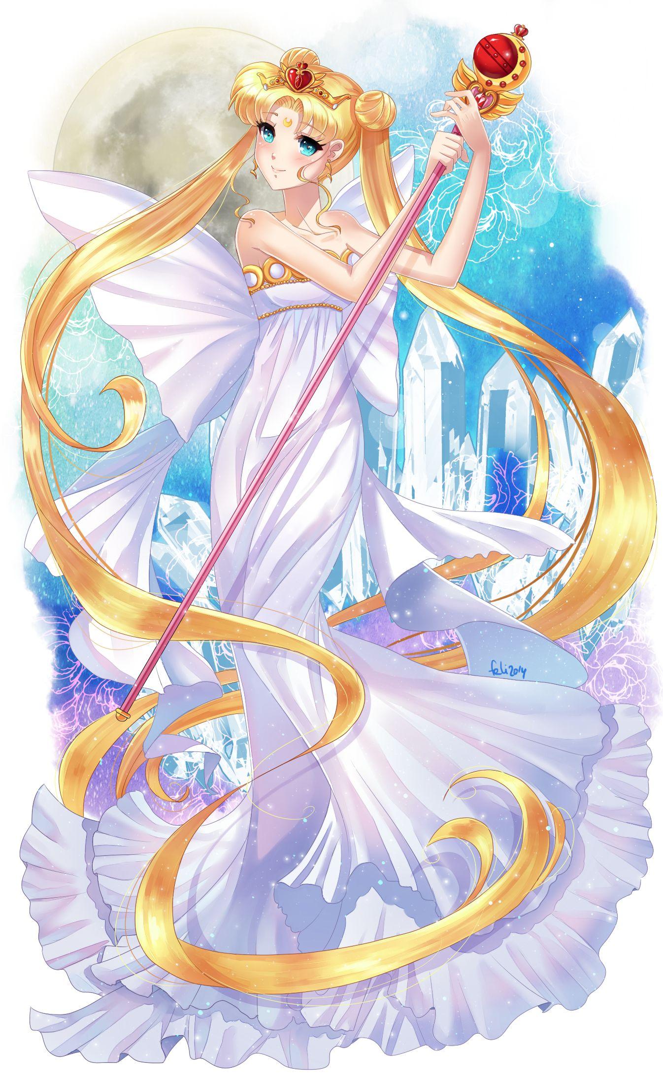 1346x2200 Neo Queen Serenity, Mobile Wallpaper. Anime Image Board