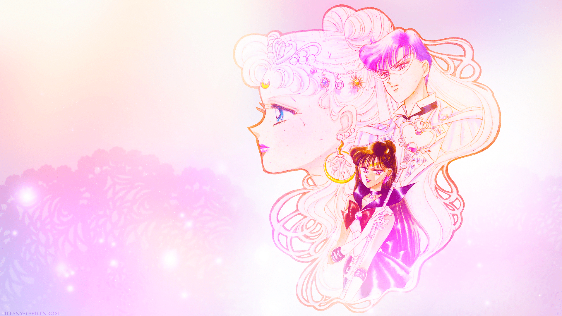 1920x1080 Sailor Moon Queen Serenity Moon Wallpaper