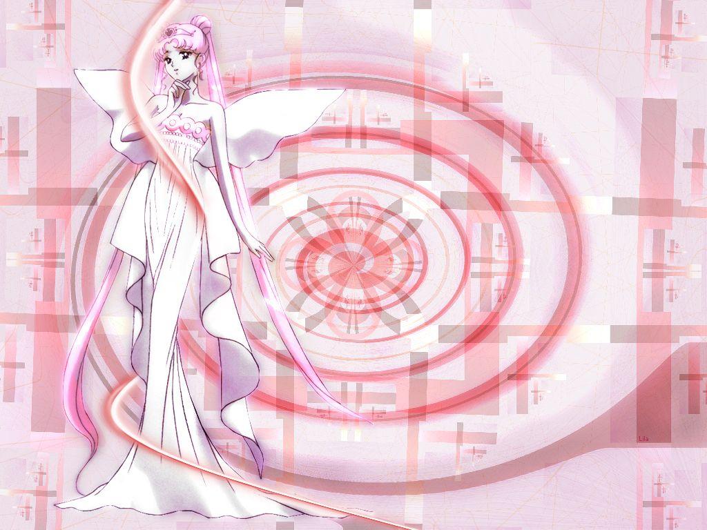1024x768 Neo Queen Serenity moon Family Wallpaper