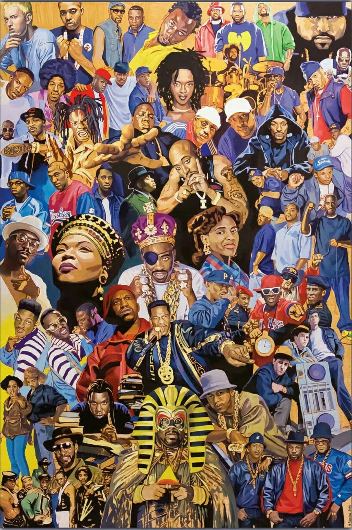 1361x2048 90s Hip Hop Wallpaper