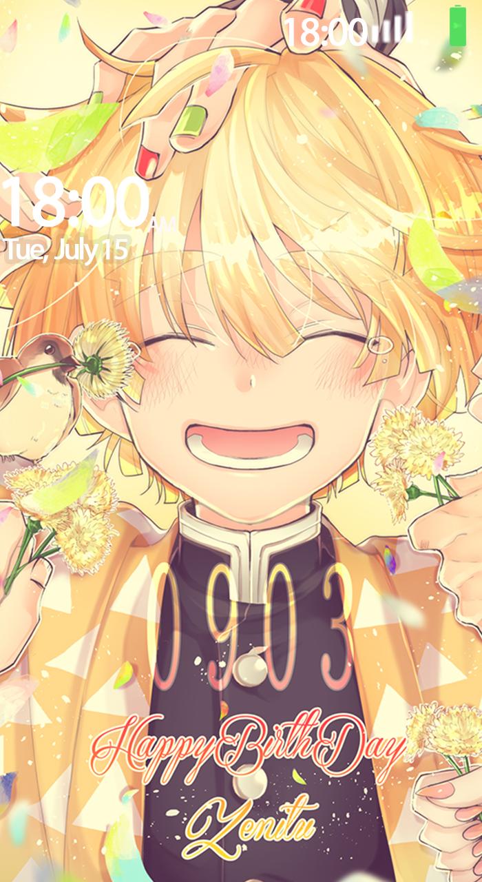 700x1280 Cute Zenitsu Wallpaper Free HD Wallpaper