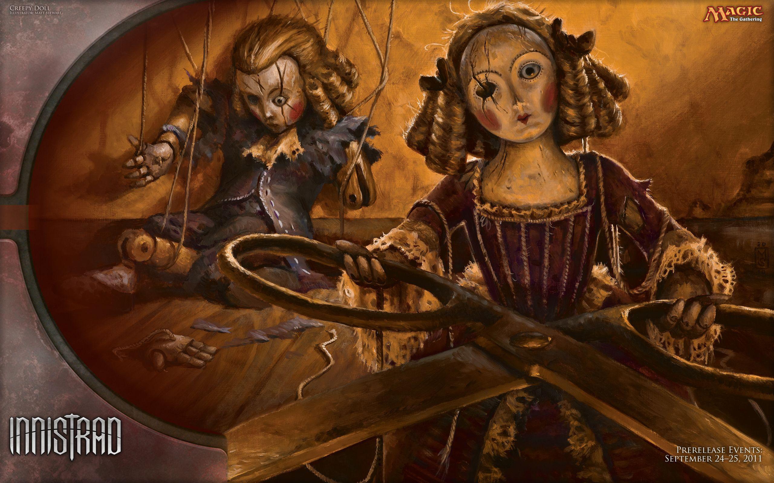 2560x1600 Creepy Dolls Wallpaper