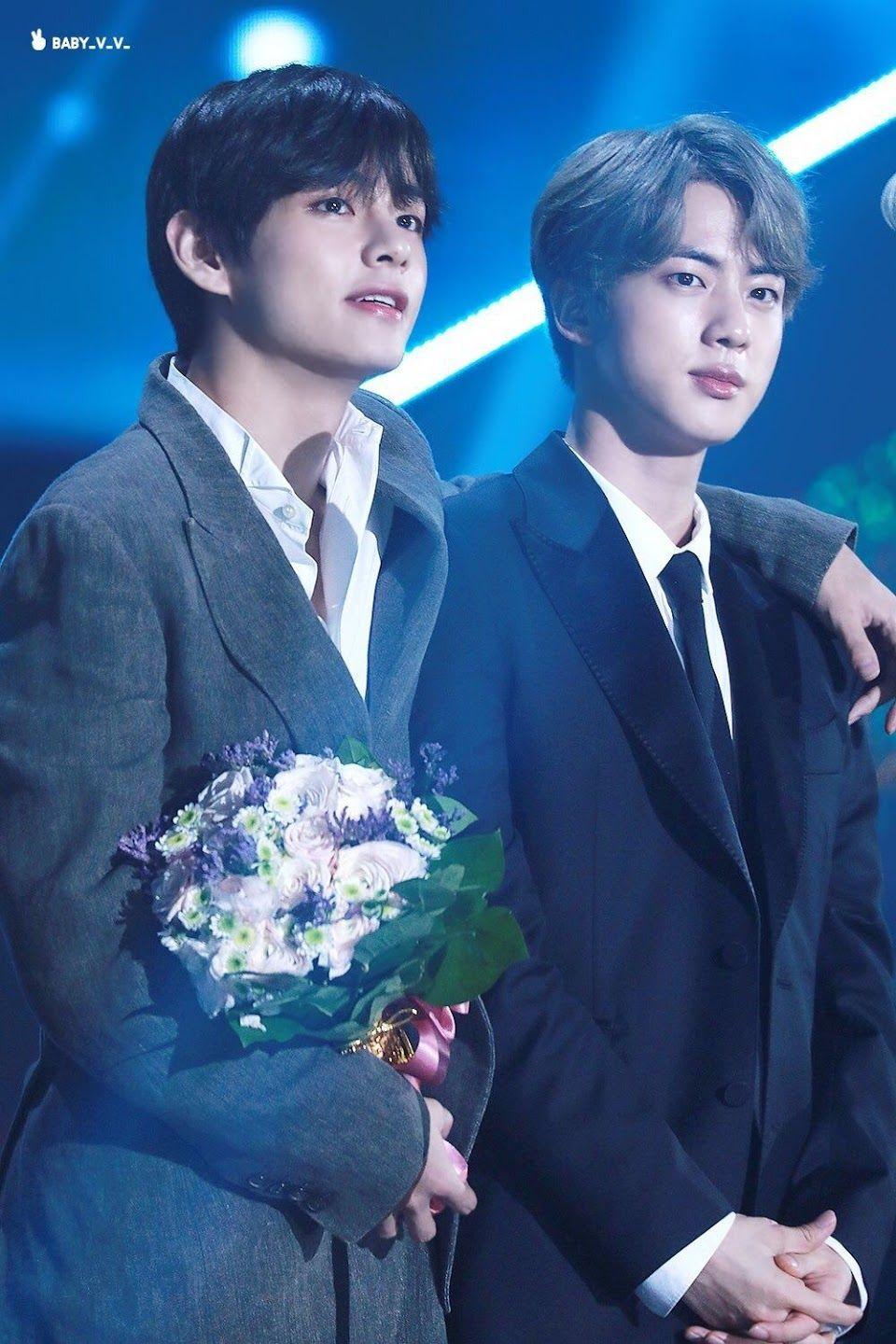 960x1440 Photo Of BTS's Jin And V That Will Bring A Smile To Your Face