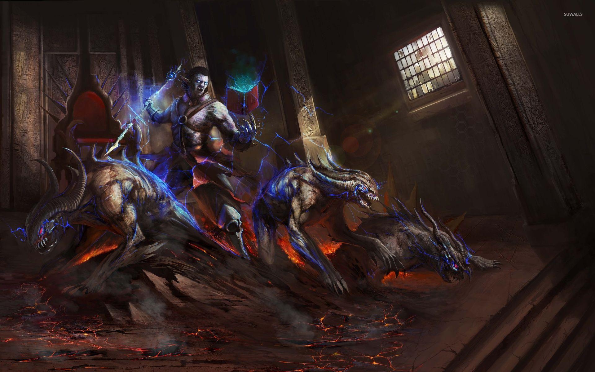 1920x1200 Magical creatures in Final Fantasy wallpaper wallpaper