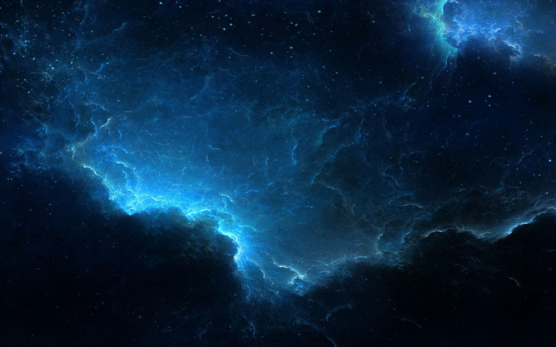 1920x1200 OC/ Hitomu. Nebula wallpaper, Blue lightning, Clouds