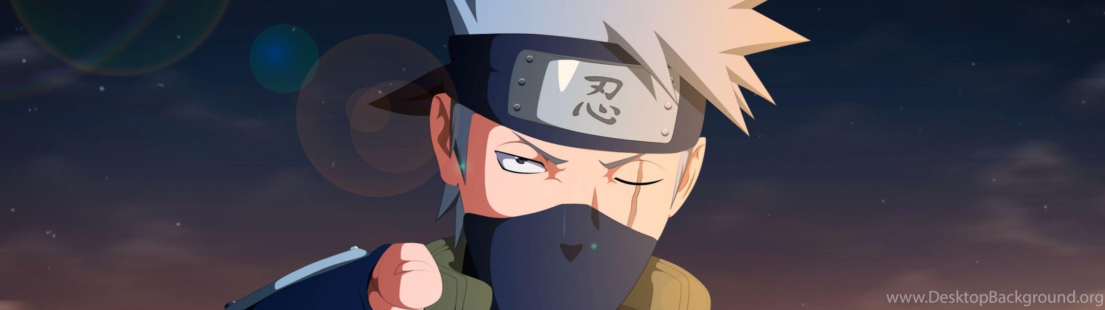 3840x1080 Download Wallpaper 3840x2160 Naruto Shippuden, Naruto, Kakashi. Desktop Background