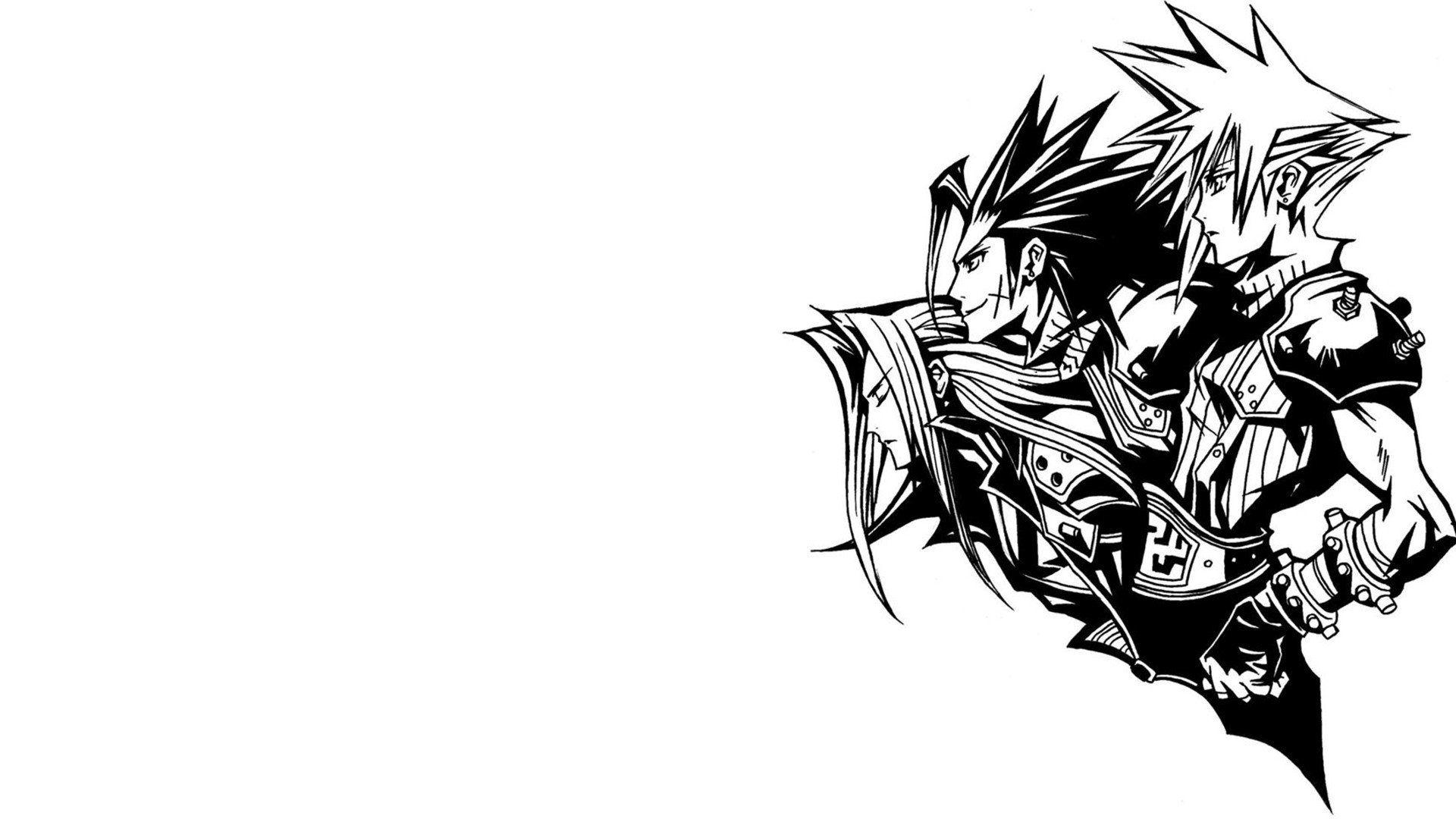1920x1080 Final Fantasy Final Fantasy VII video games clouds Sephiroth zack wallpaperx1080
