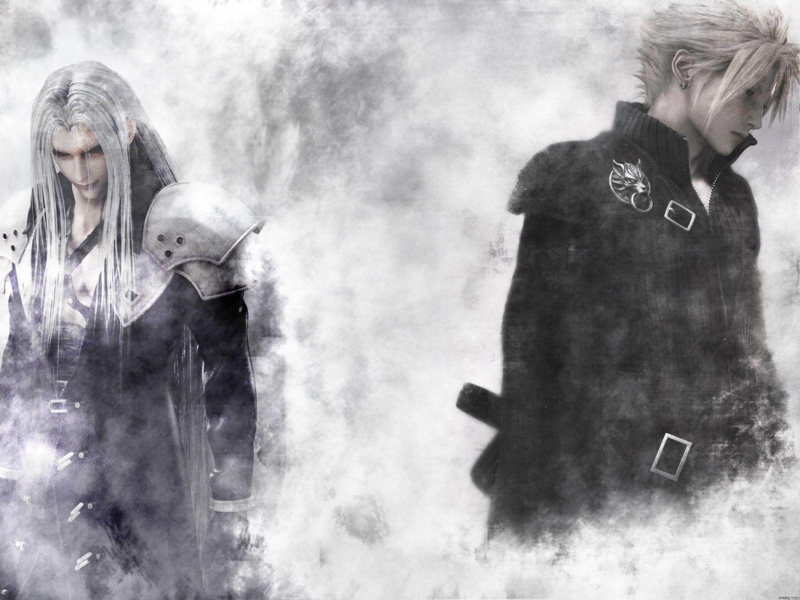1600x1200 Cloud strife final fantasy vii advent children sephiroth wallpaper