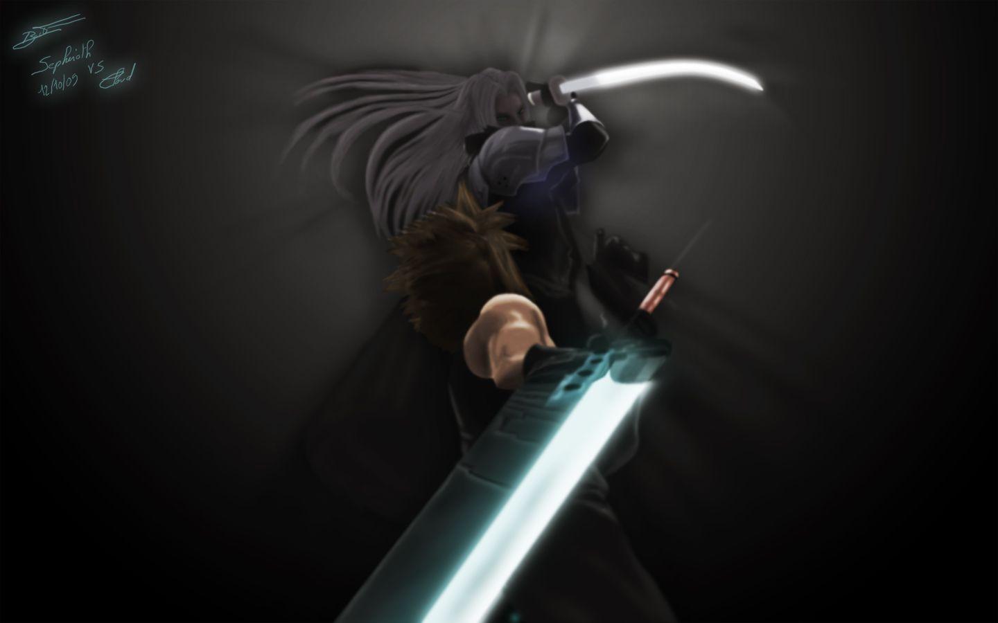1440x900 Cloud Sephiroth Wallpaper