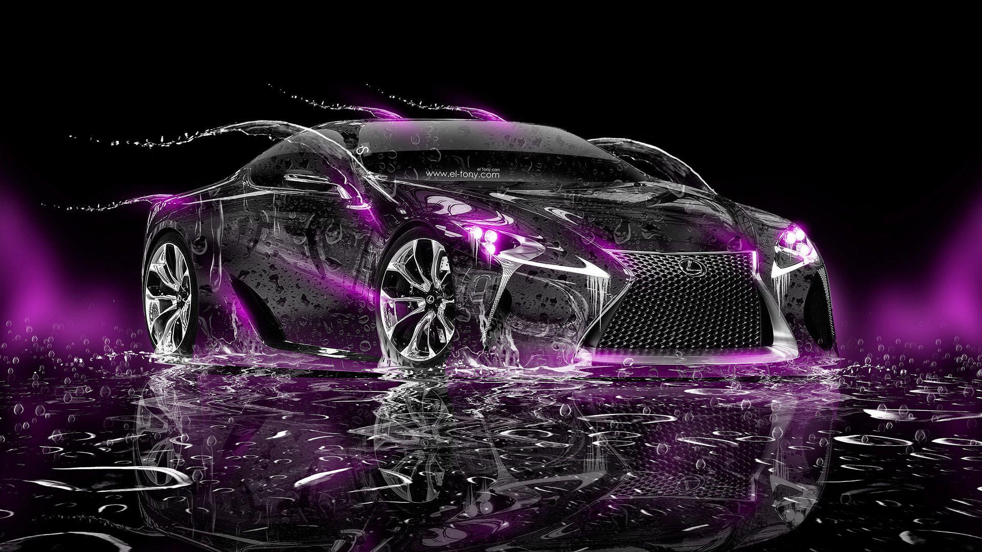 1920x1080 Neon Car Wallpaper