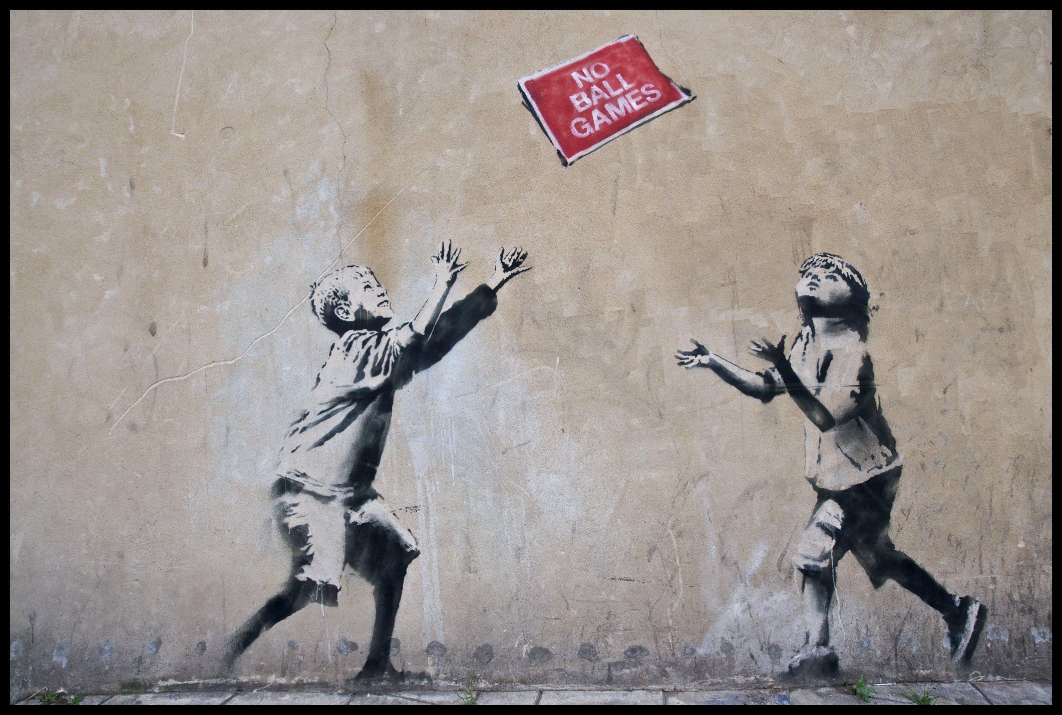 2121x1428 Banksy HD Wallpaper