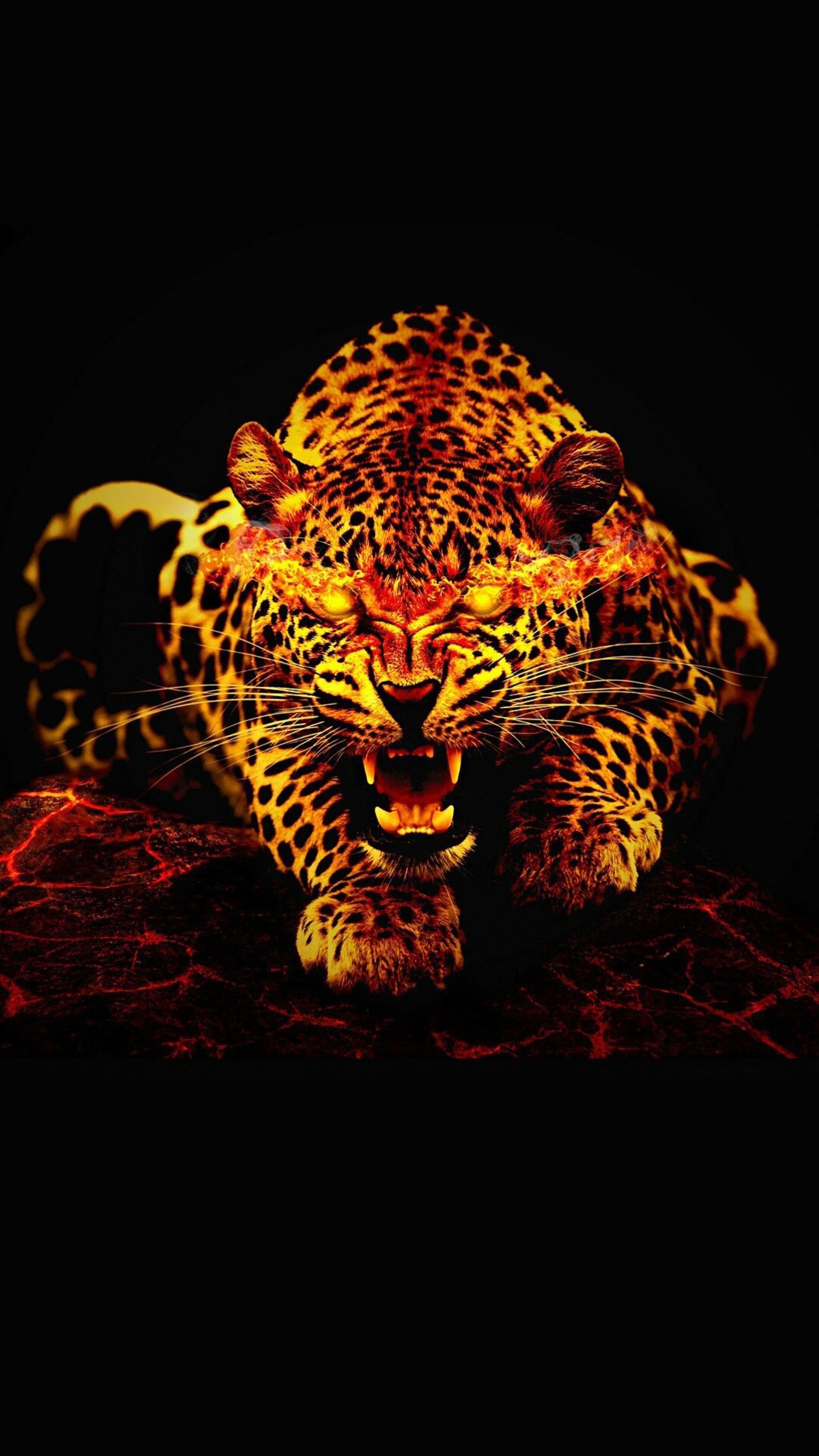 2160x3840 Jaguar Black Ground Wallpaper .