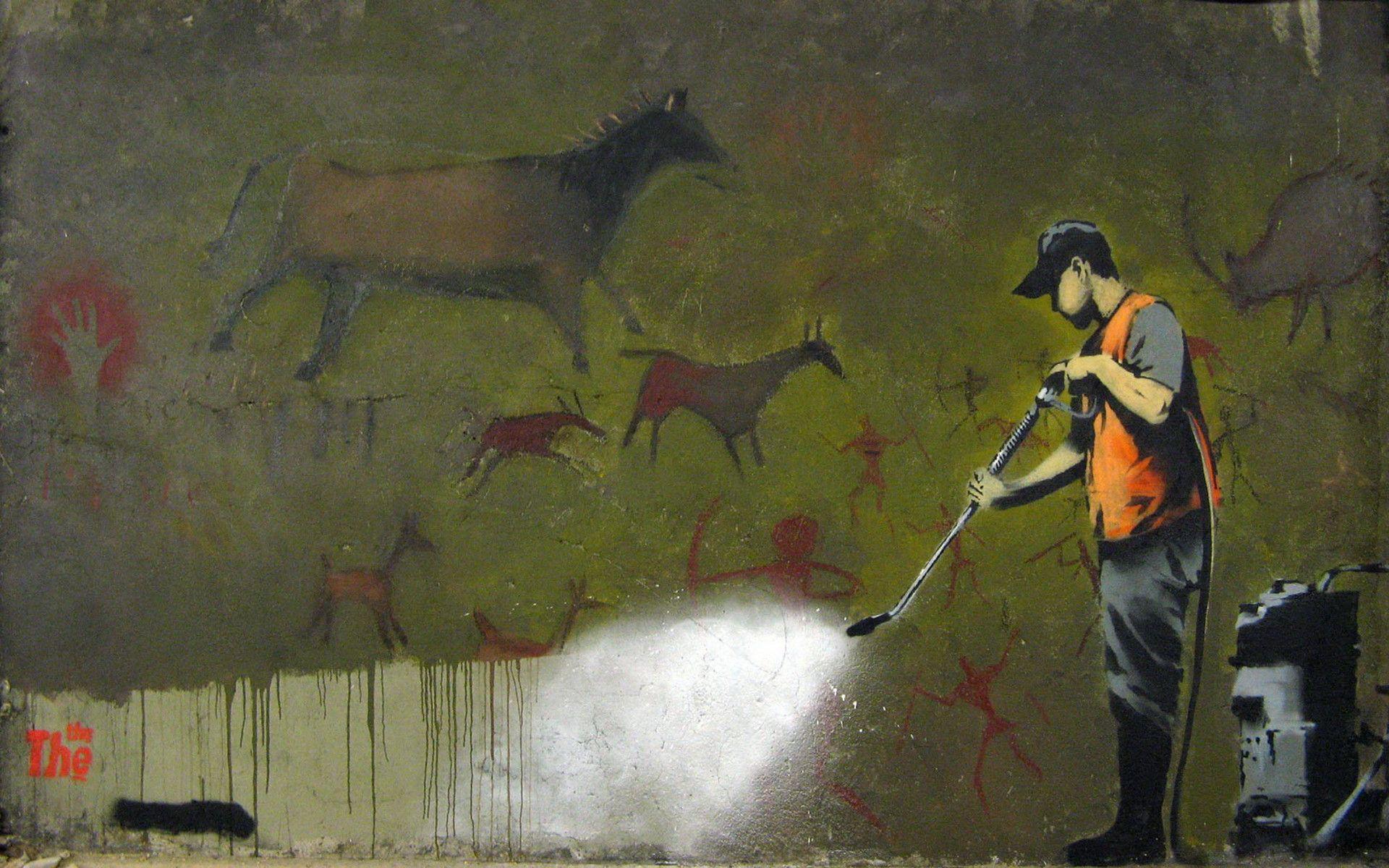 1920x1200 Banksy HD Wallpaper