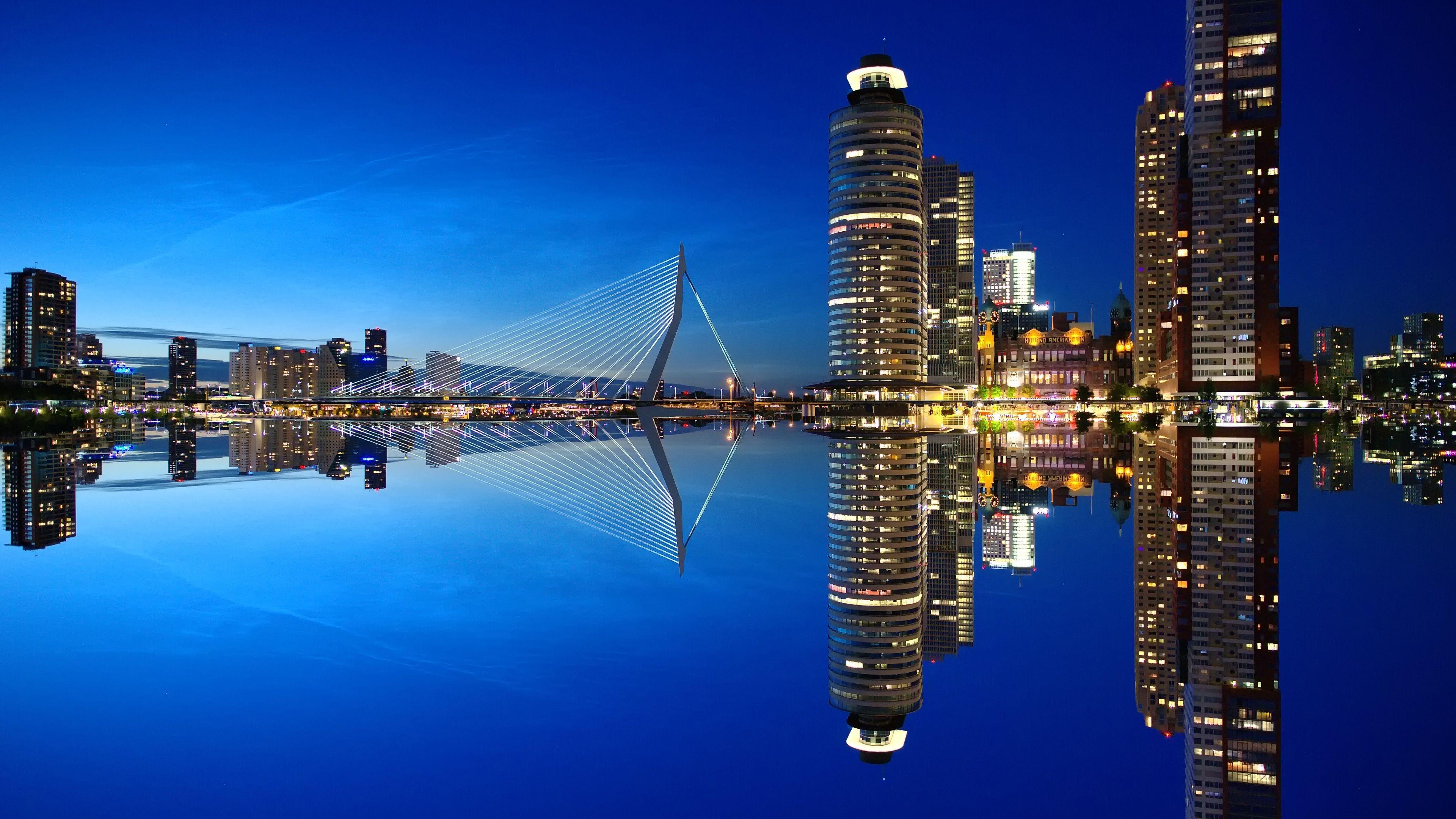 3840x2160 Wallpaper 4k Netherlands Night City 5k 4k Wallpaper, 5k Wallpaper, Buildings Wallpaper, City Wallpaper, Hd Wallpaper, Netherlands Wallpaper, Night Wallpaper, World Wallpaper