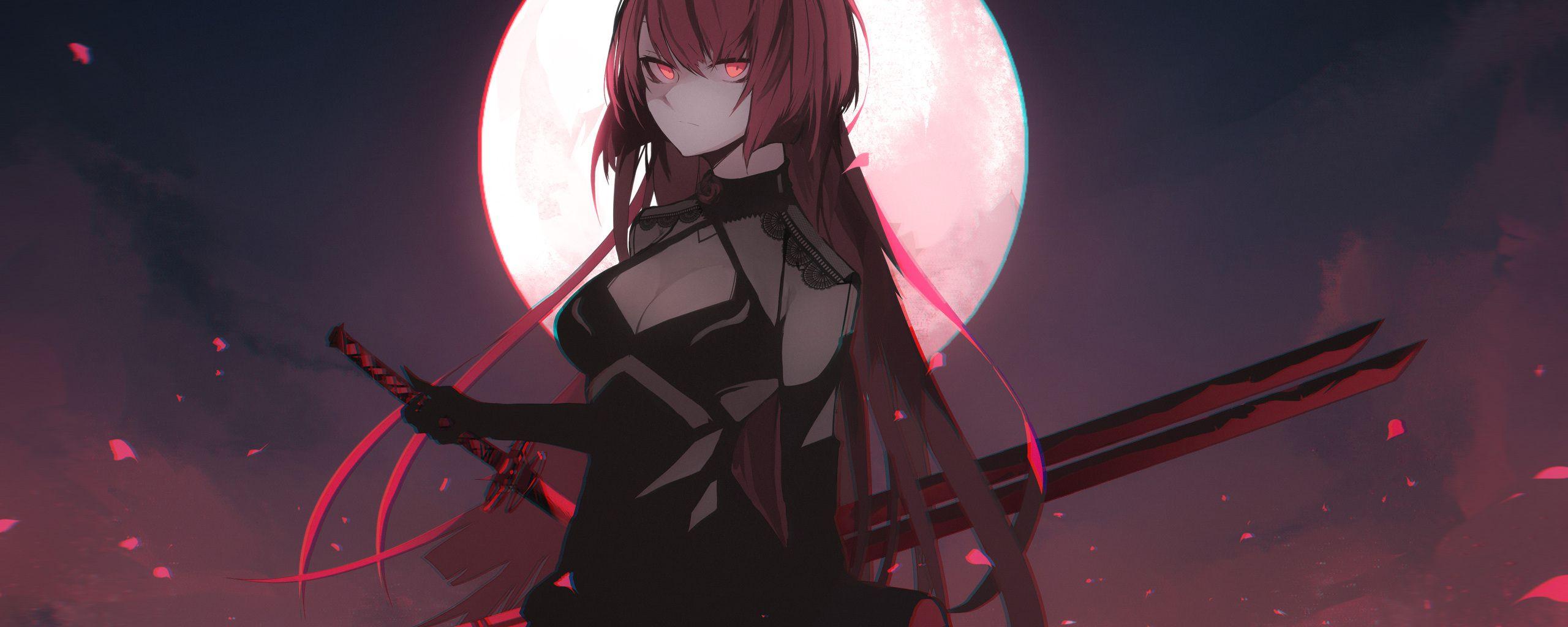 2560x1024 Elesis Elsword Anime Character 4k 2560x1024 Resolution HD 4k Wallpaper, Image, Background, Photo and Picture