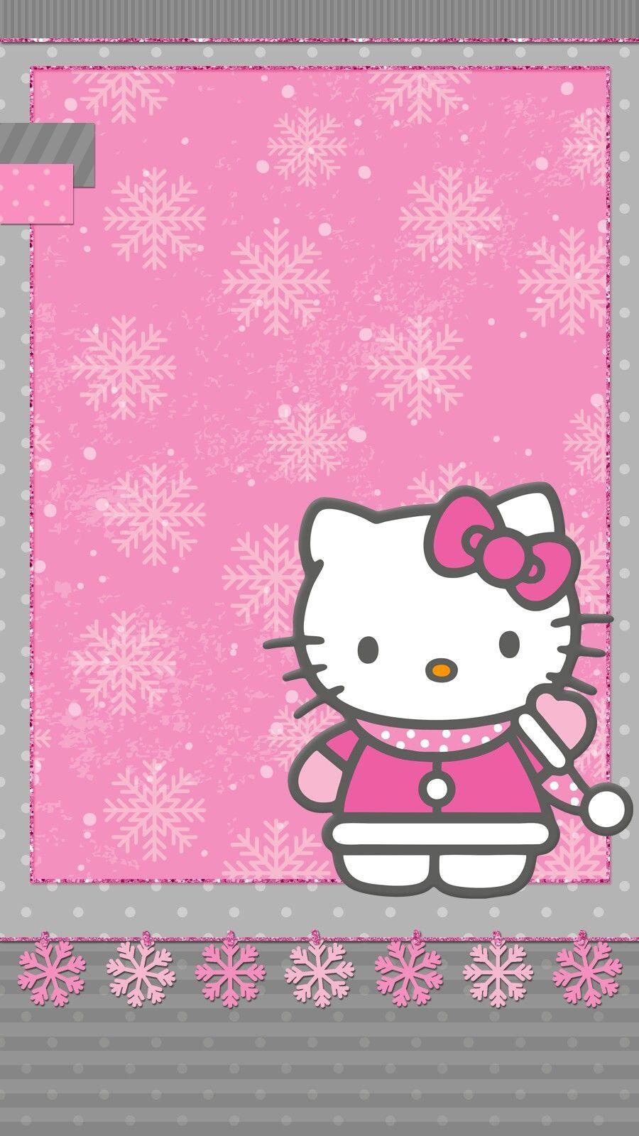 900x1600 hello_kitty #winter. Hello kitty christmas, Hello kitty background, Hello kitty image
