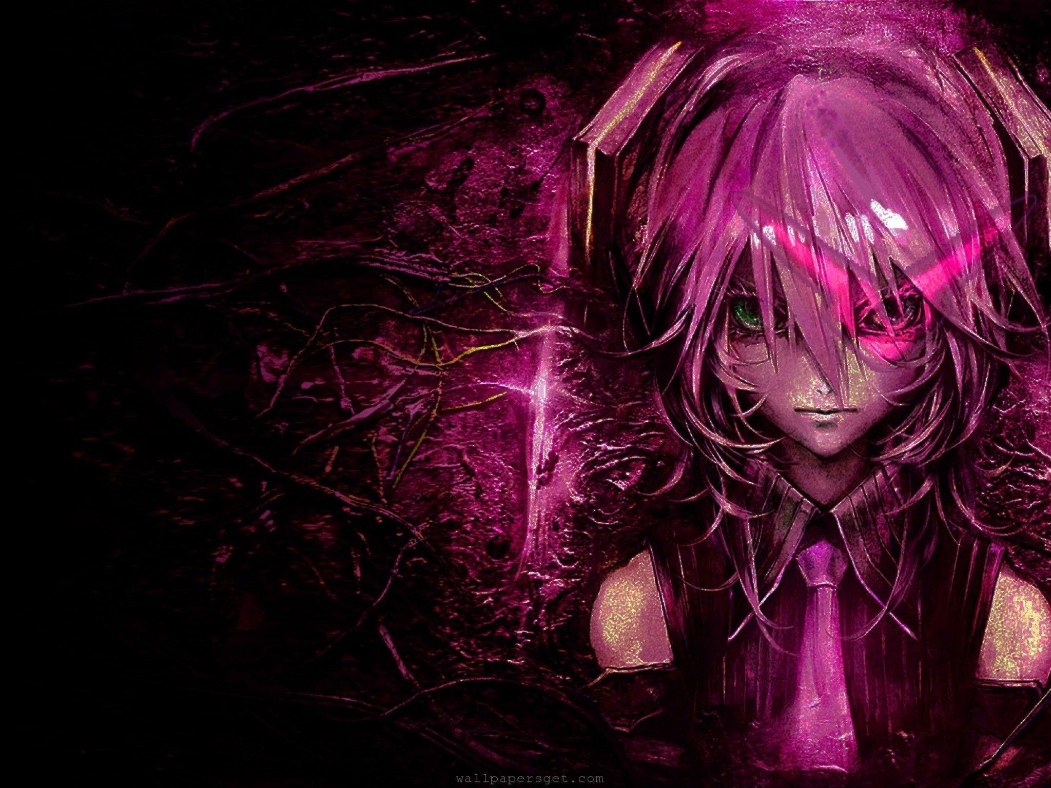 2048x1536 Pink Anime Wallpaper