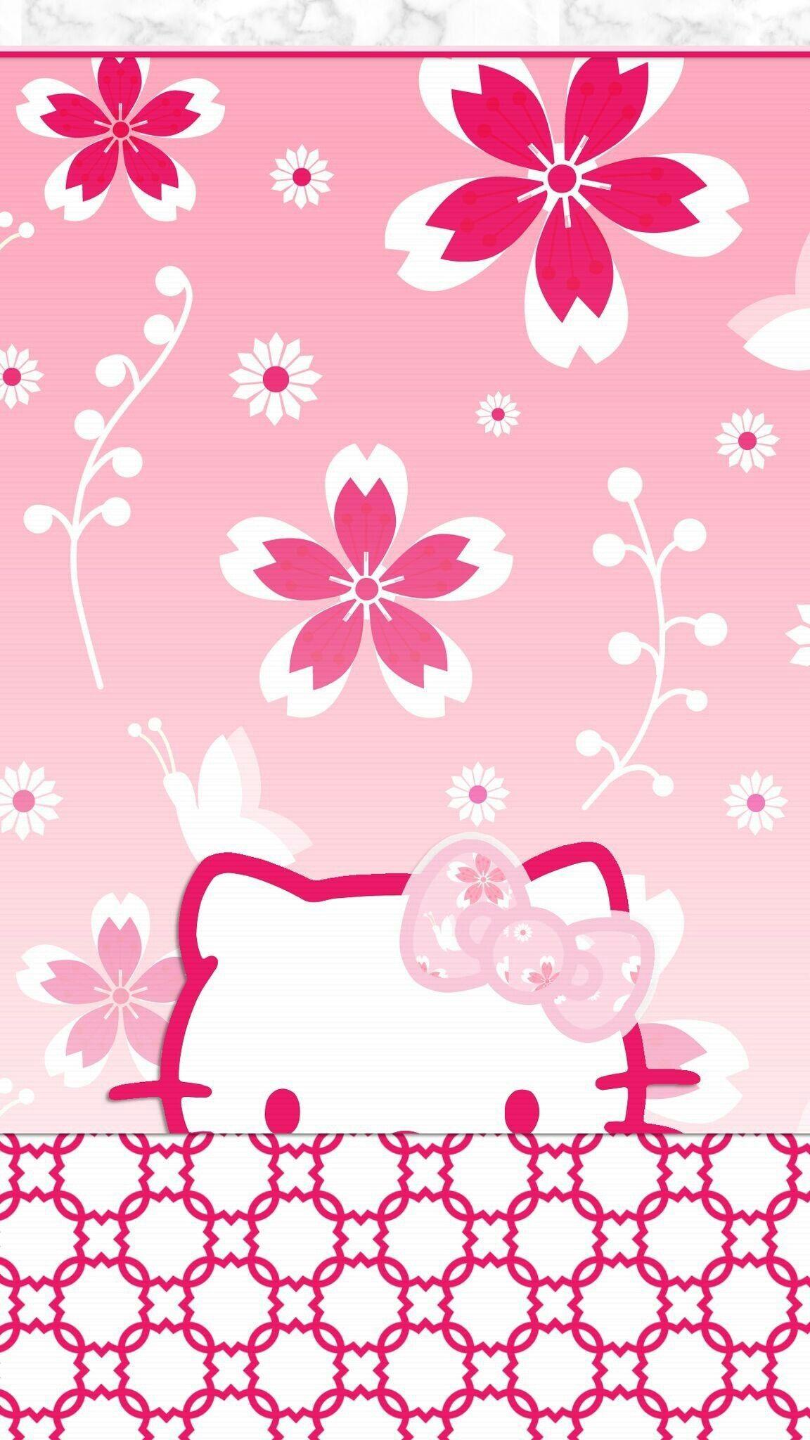 1152x2048 Hello Kitty Cute Image Background