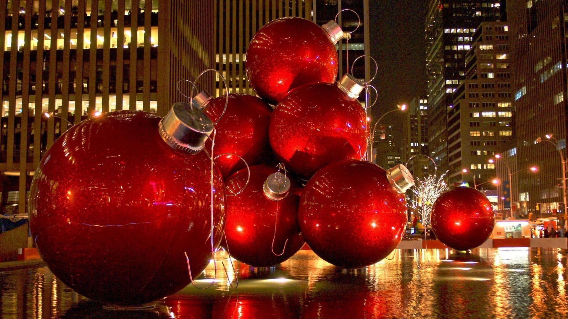 1920x1080 New York Christmas Wallpaper