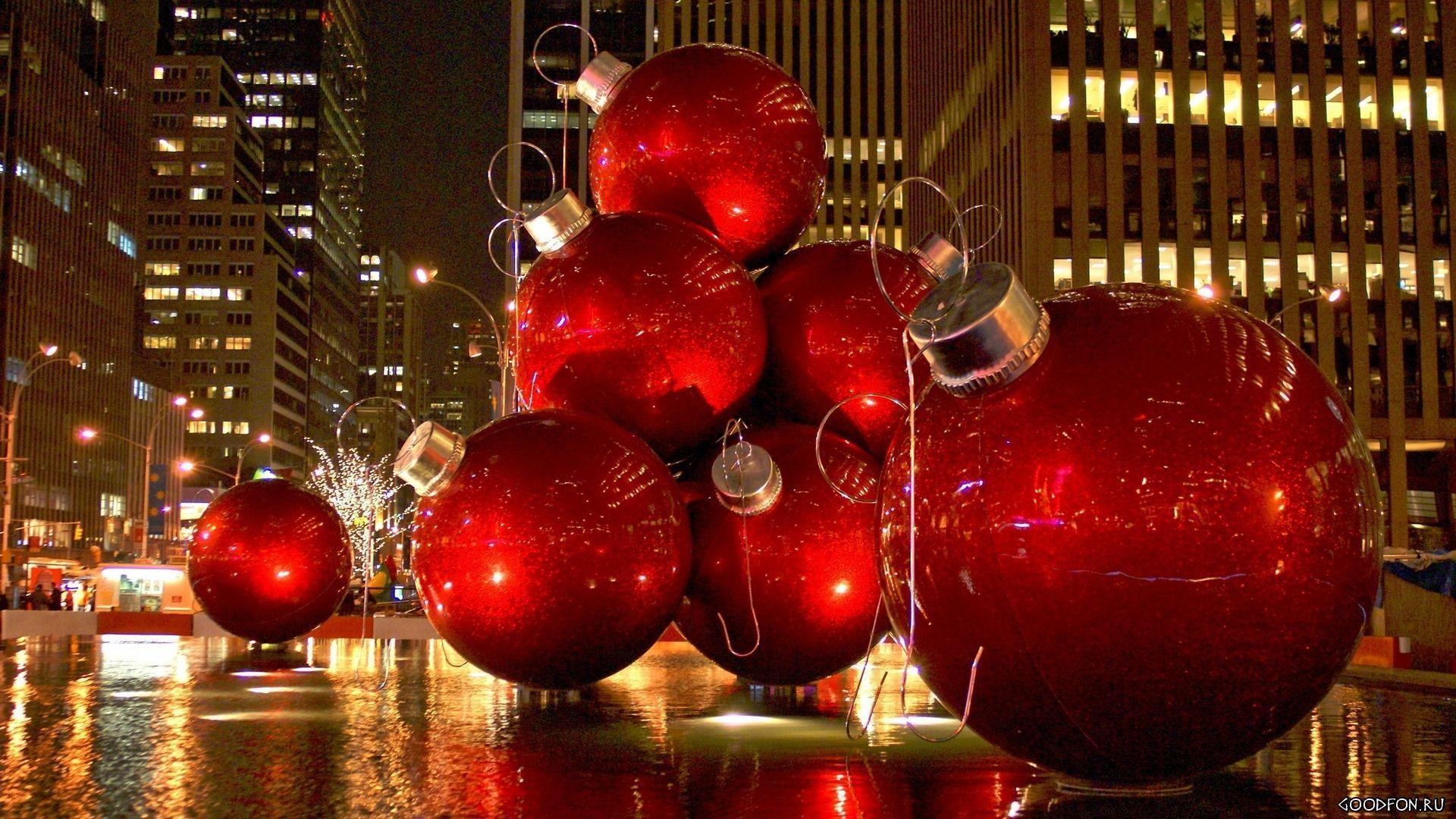 1920x1080 New York Christmas Wallpaper