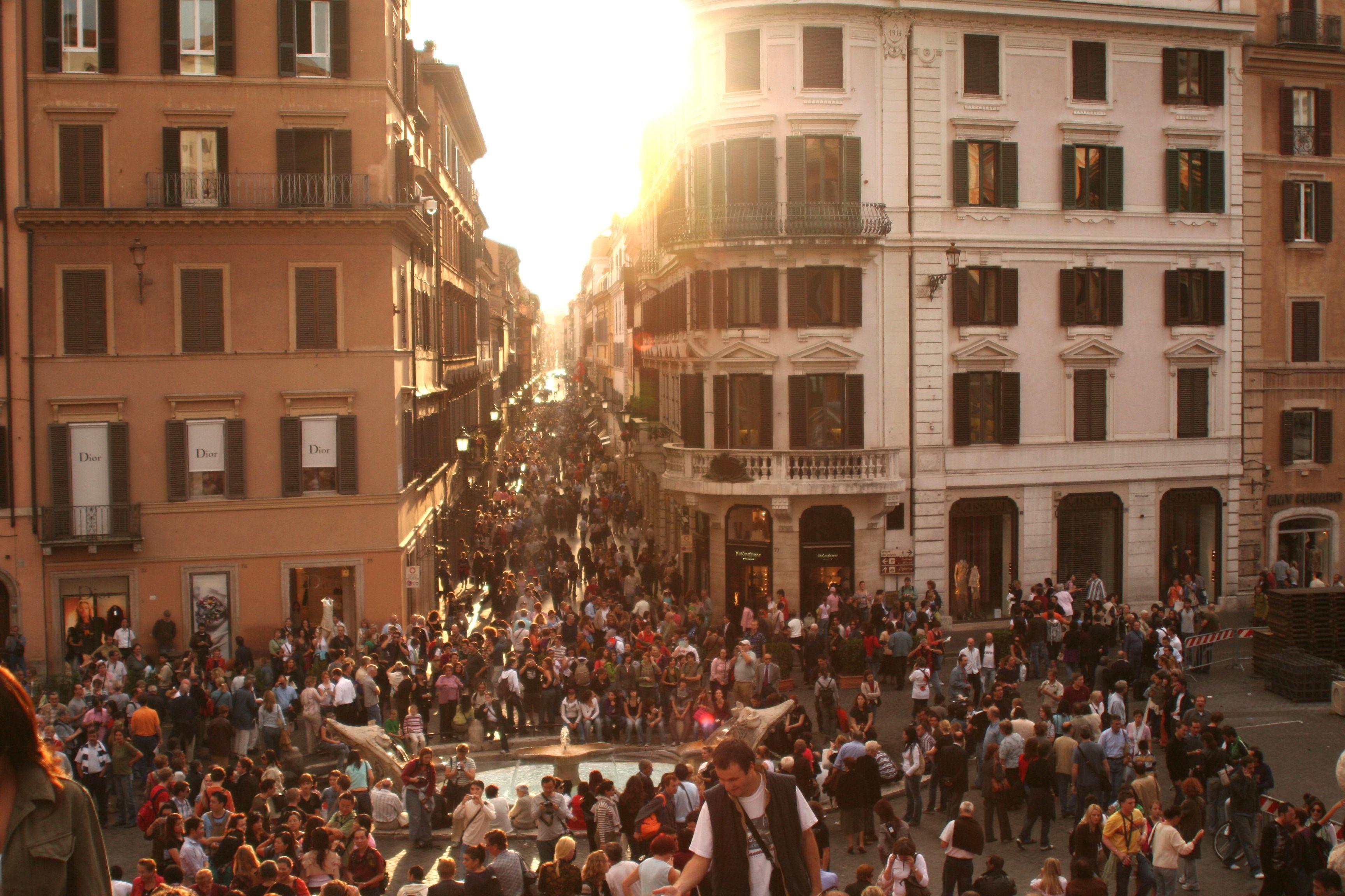 3456x2304 People Gathering during Sunset · Free