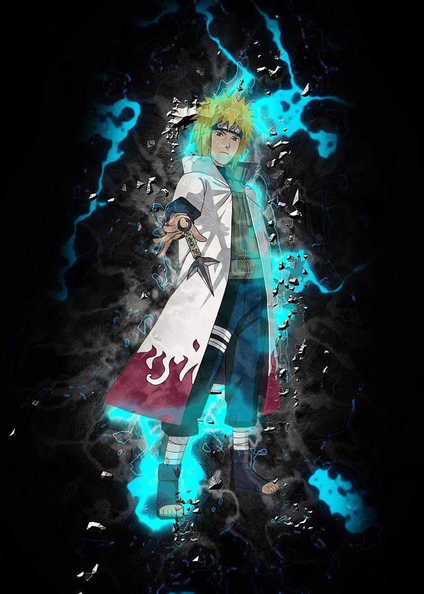 857x1200 Minato Namikaze' Poster Print by Goca Art. Displate. Naruto fan art, Naruto uzumaki art, Naruto sketch