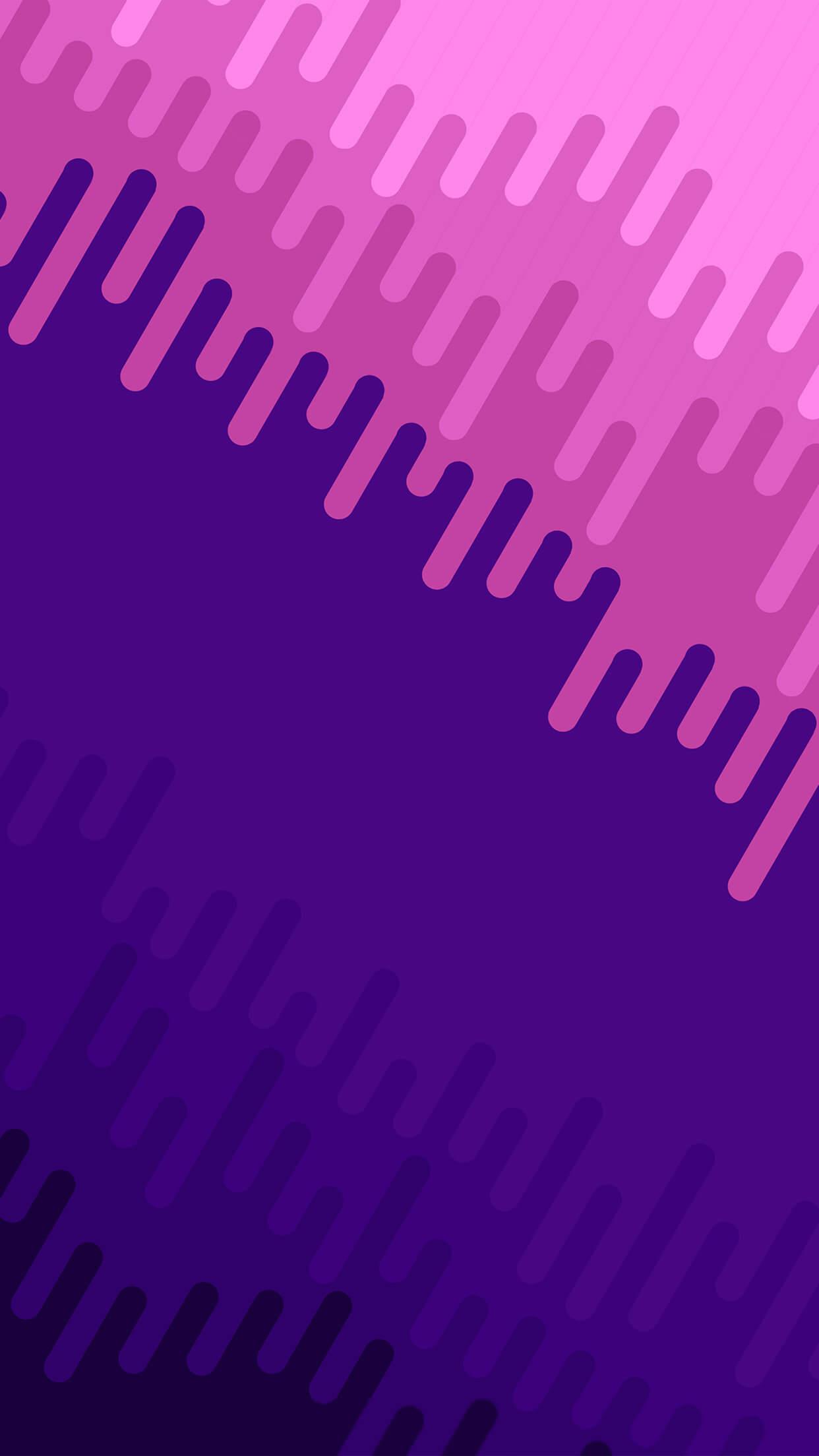 1242x2208 Purple Minimalist Wallpaper