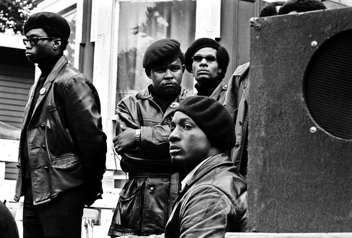 1200x810 Photos: Radically cool image of the Black Panther revolution in progress.