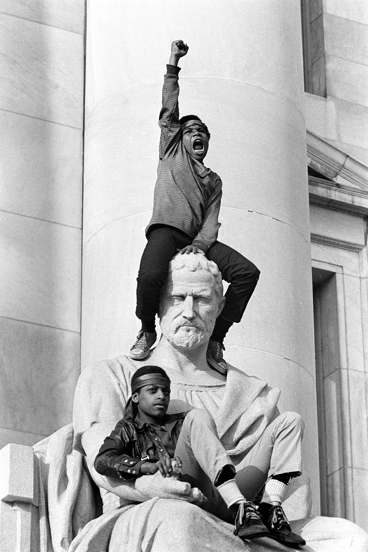 1200x1800 Photos: Radically cool image of the Black Panther revolution in progress.
