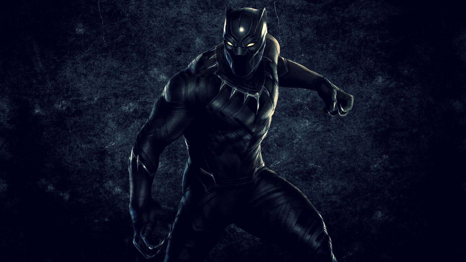 1600x900 The Black Panther Wallpaper