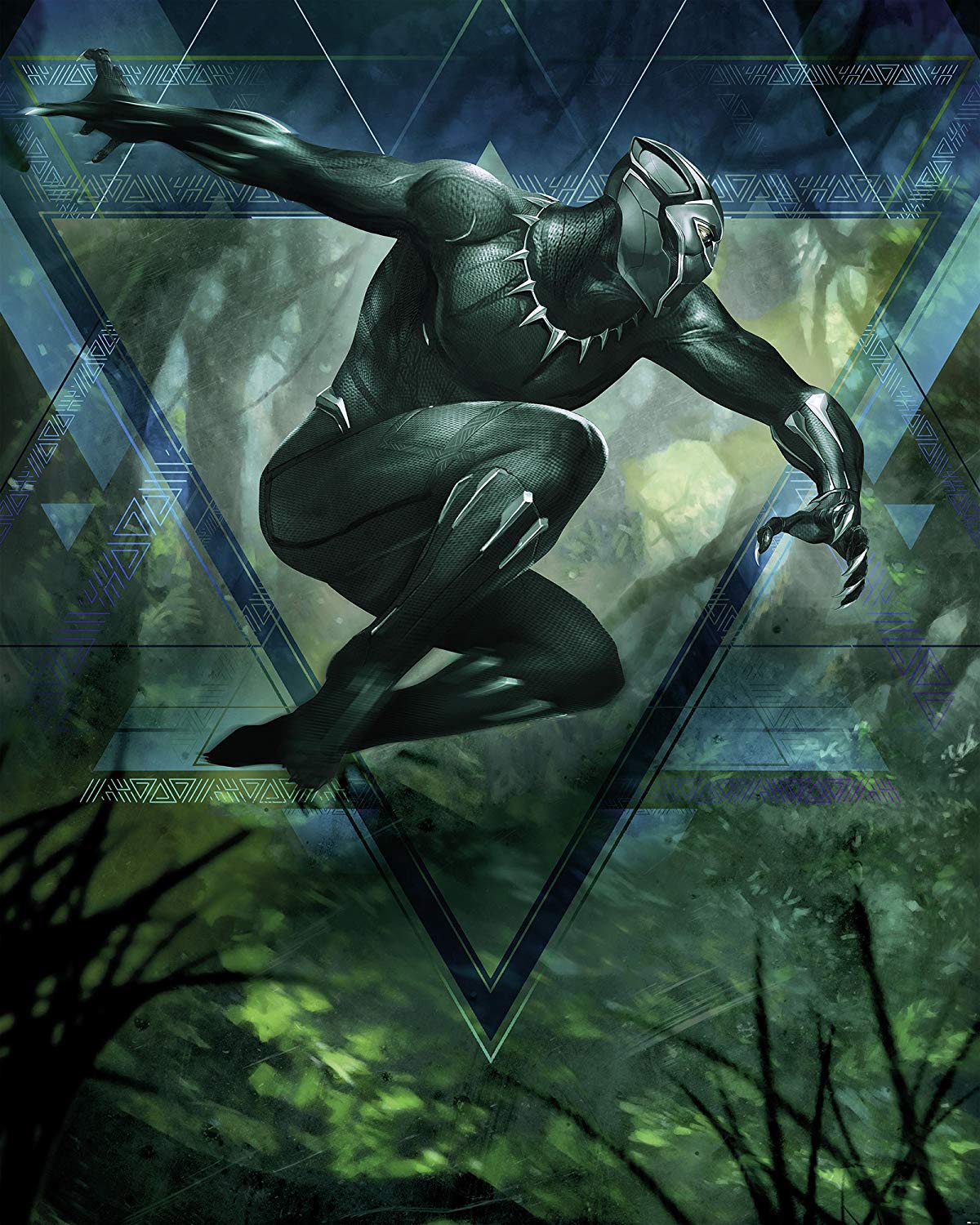 1200x1500 Black Panther photo wallpaper. Buy it now