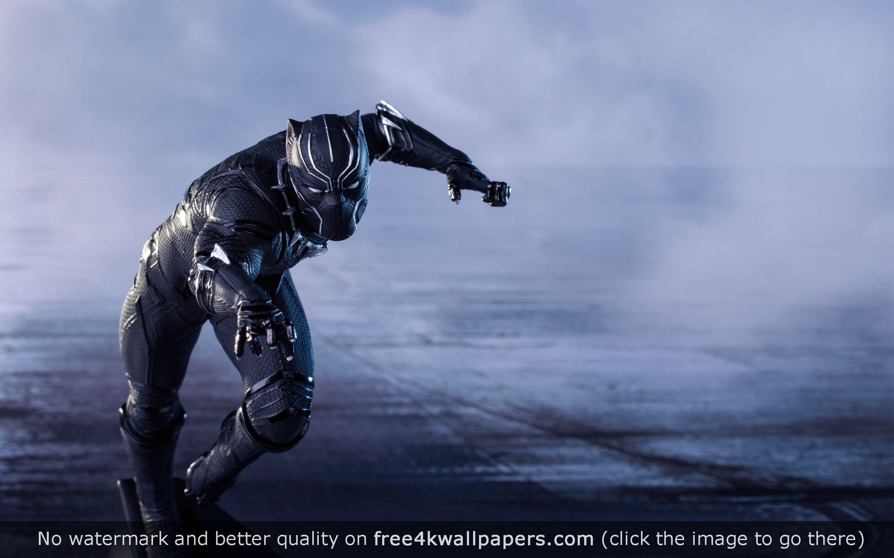 2880x1800 Captain America Civil War Black Panther 4K HD wallpaper. Black panther marvel, Black panther HD wallpaper, Black panther