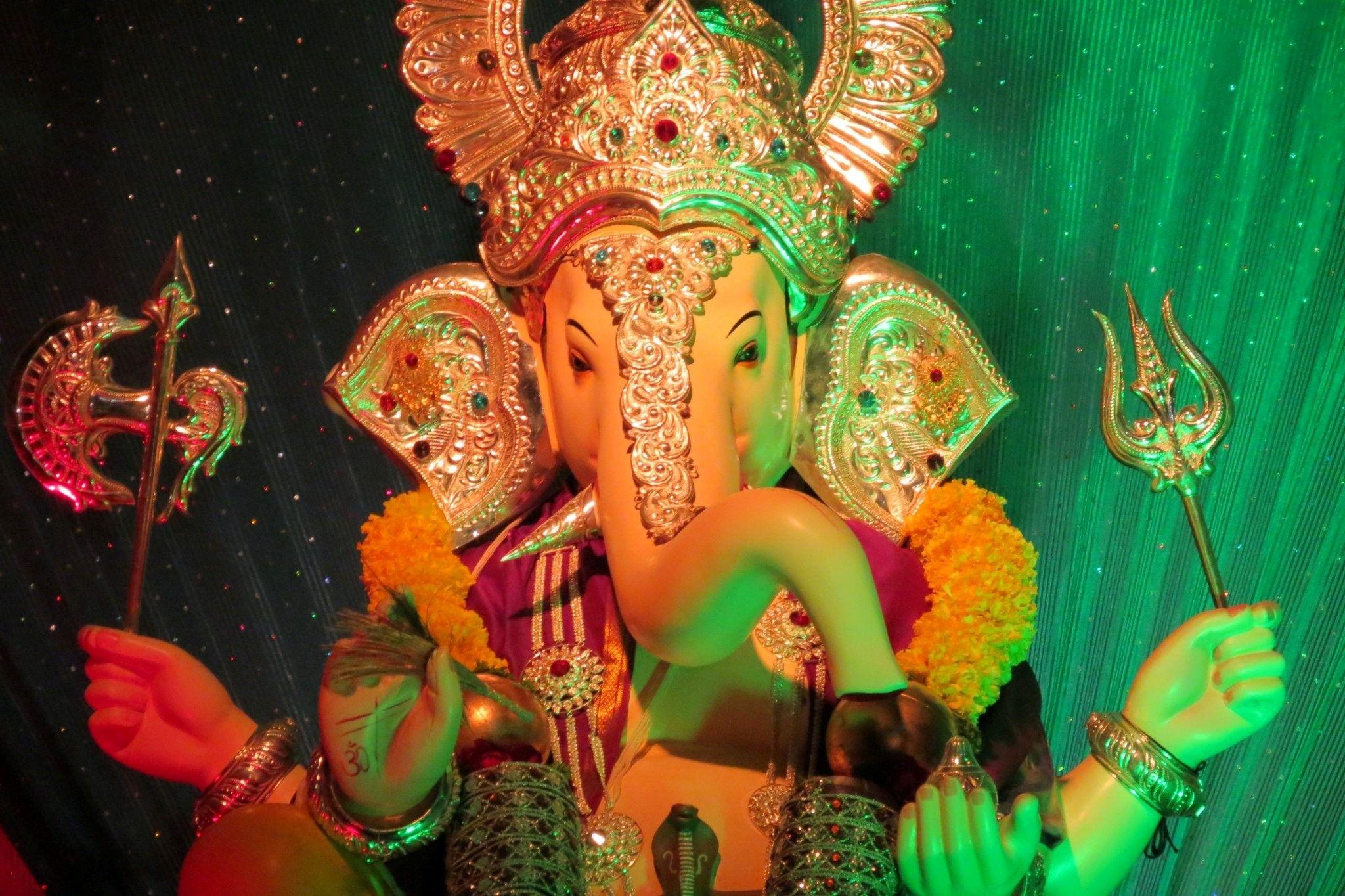 2048x1364 Wallpaper Lord Ganesha Ganpati Bappa Ganapati Indian god HD K