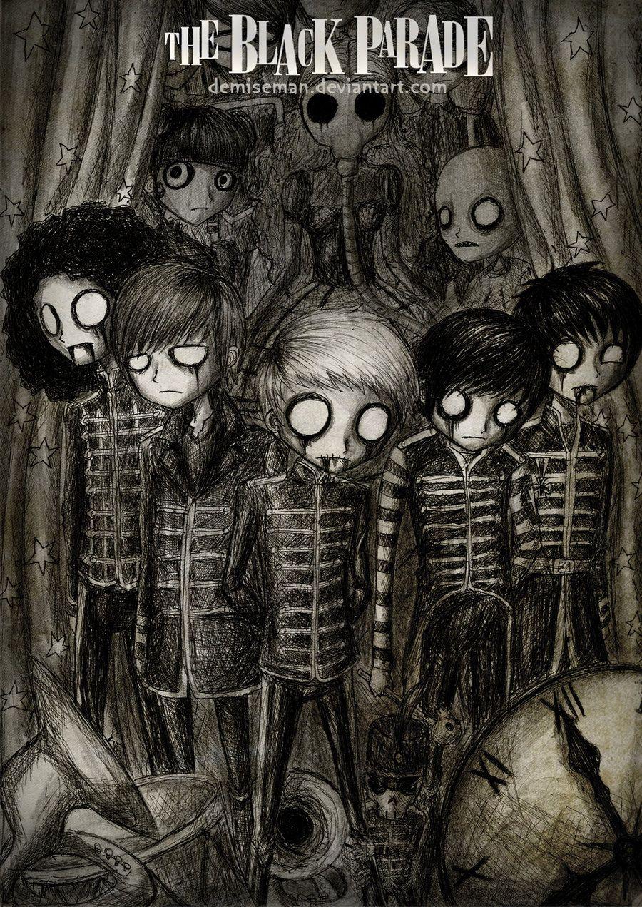 900x1271 The Black Parade Wallpaper