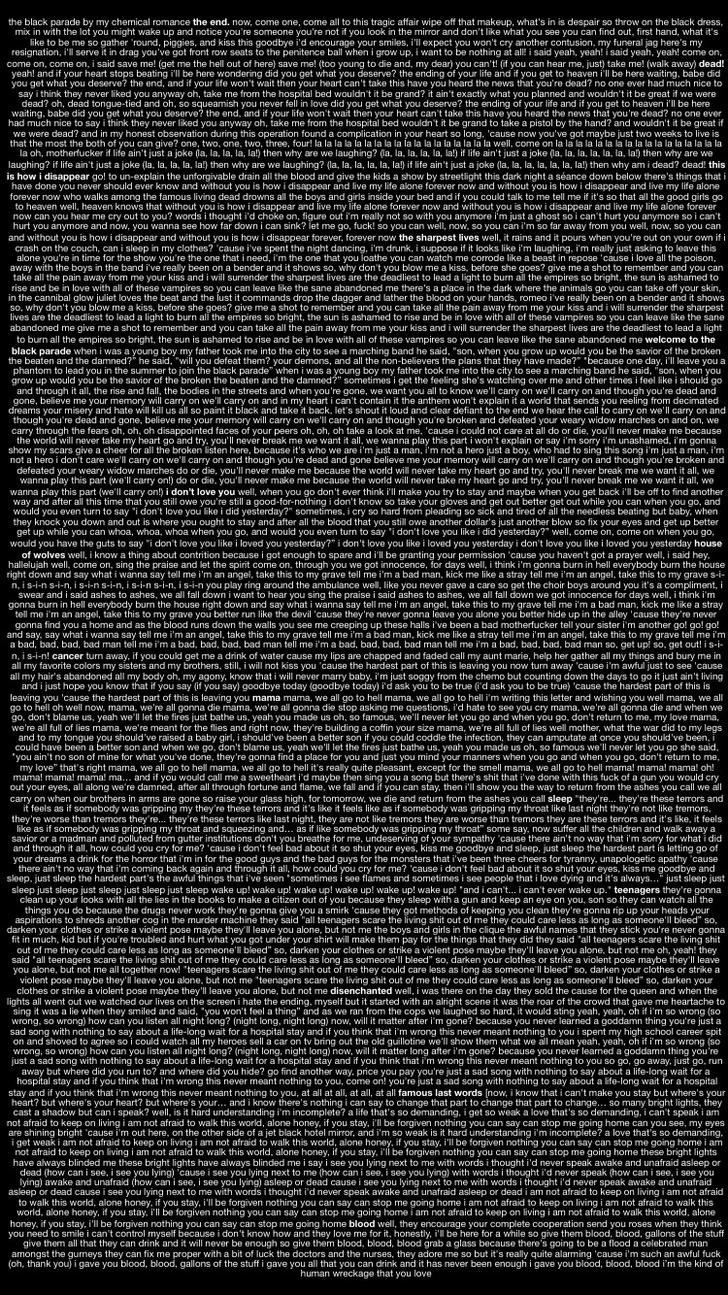 728x1295 the black parade my chemical romance wallpaper