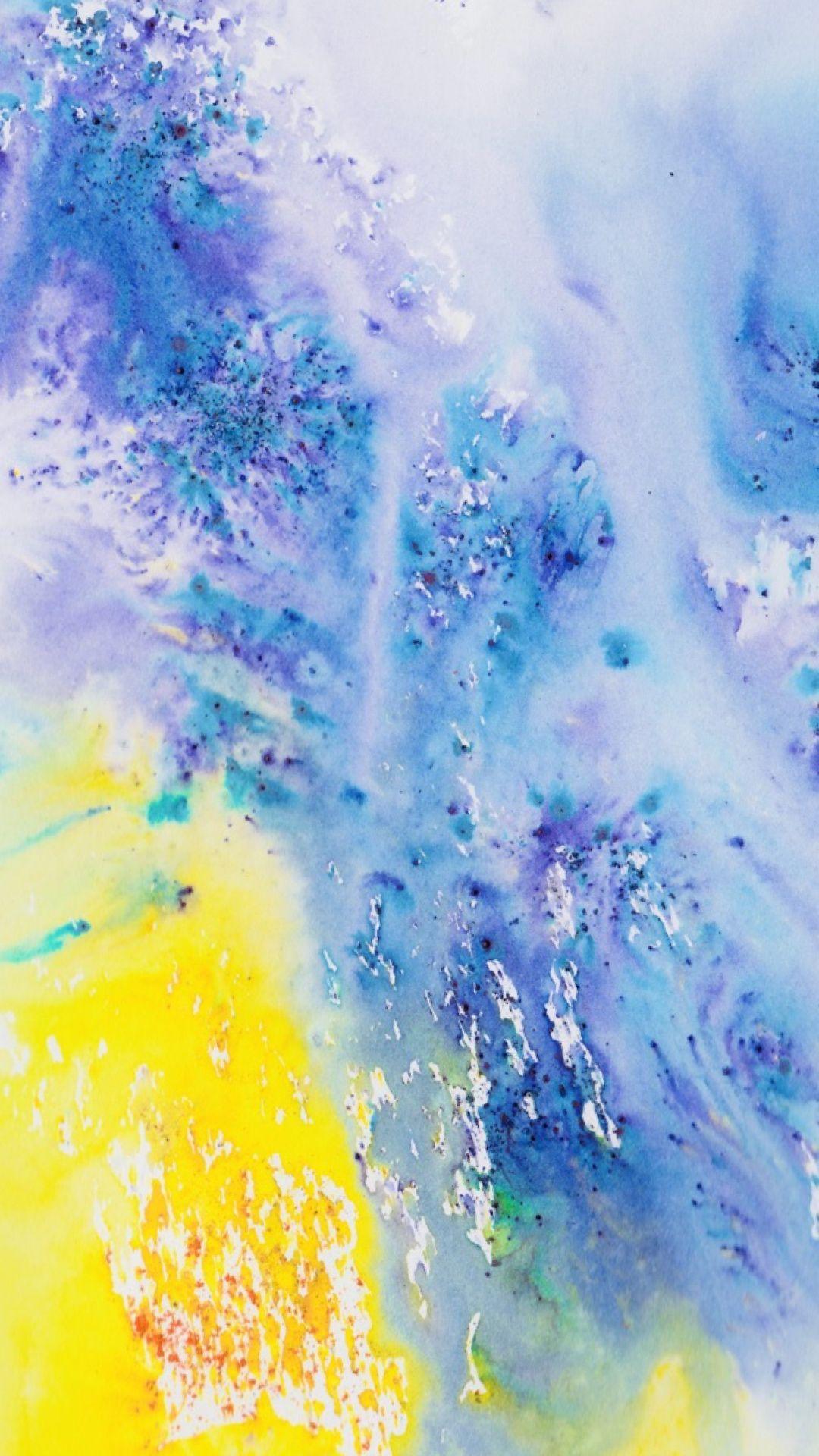 1080x1920 Star Watercolor Phone Wallpaper .