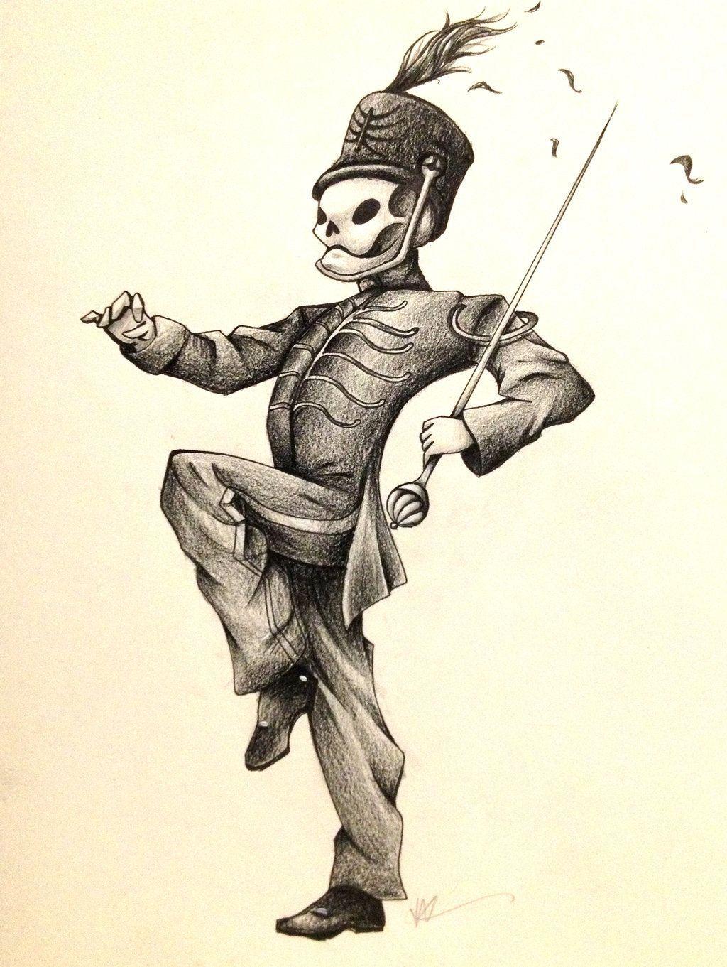 1024x1361 The Black Parade. Cartoon tattoos, Black parade, Drawings