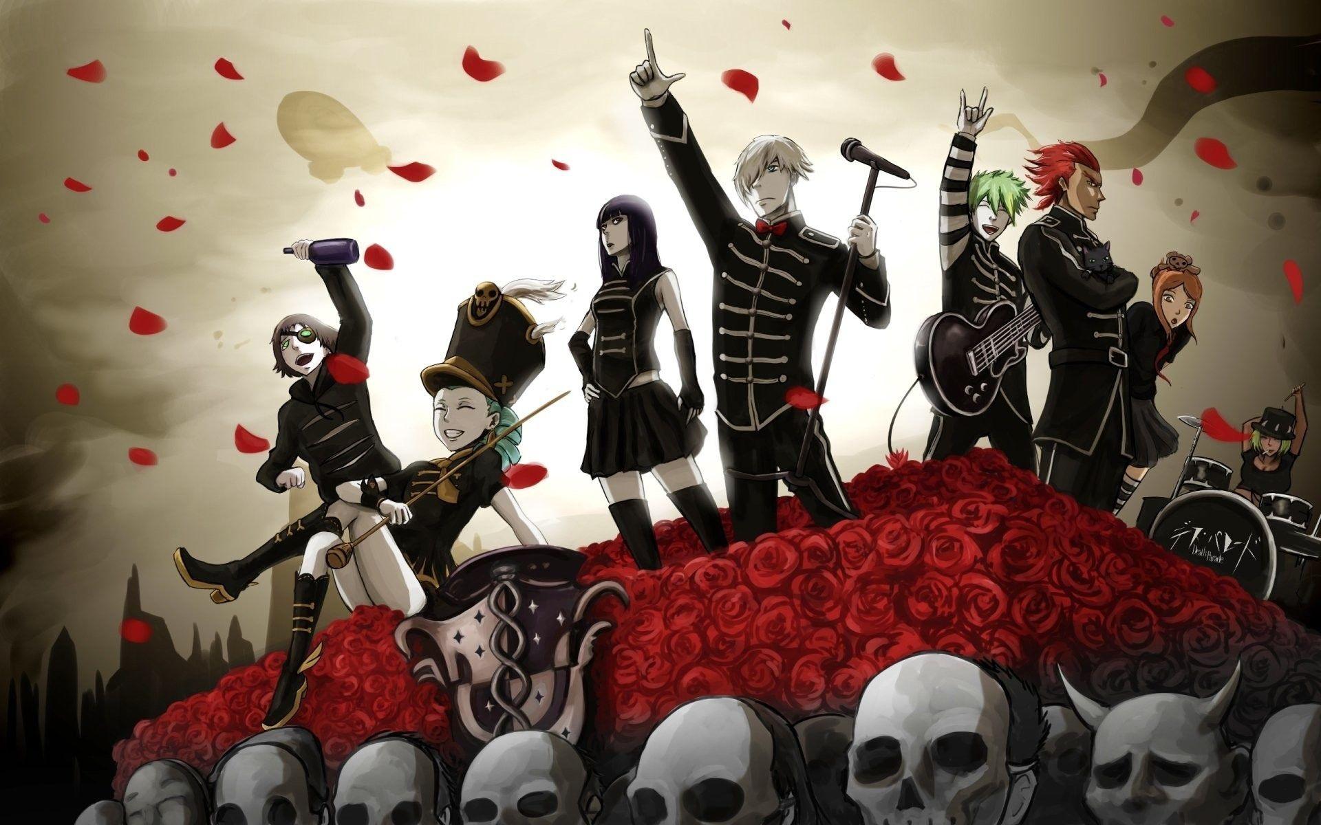 1920x1200 My Chemical Romance Anime The Black Parade .