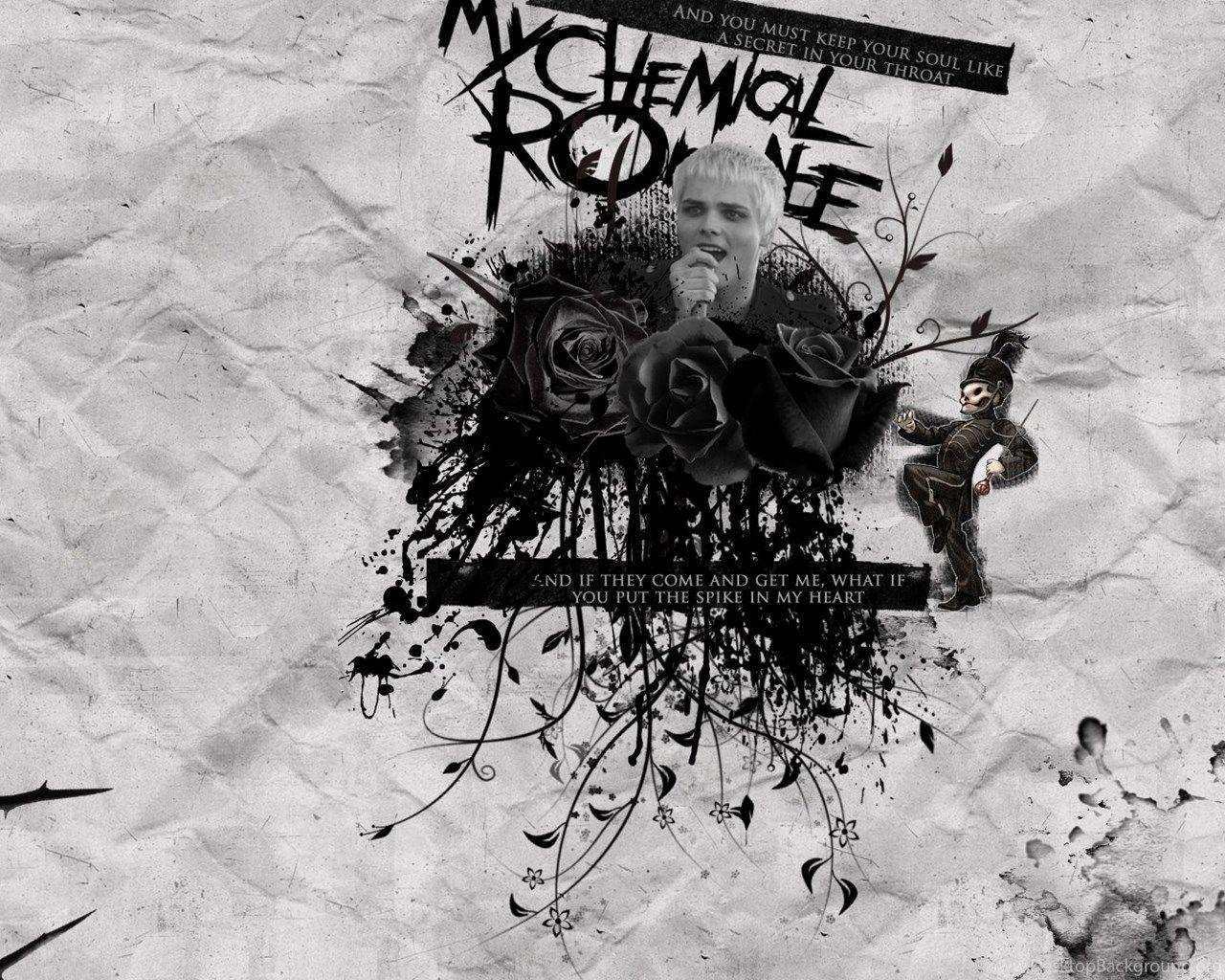1280x1024 The Black Parade Wallpaper Wallpaper Zone Desktop Background