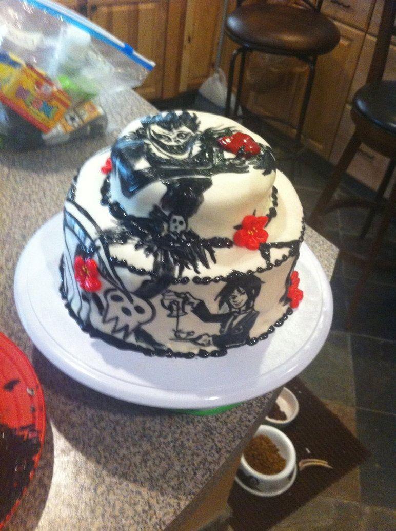 772x1034 Anime Boy Birthday Cake