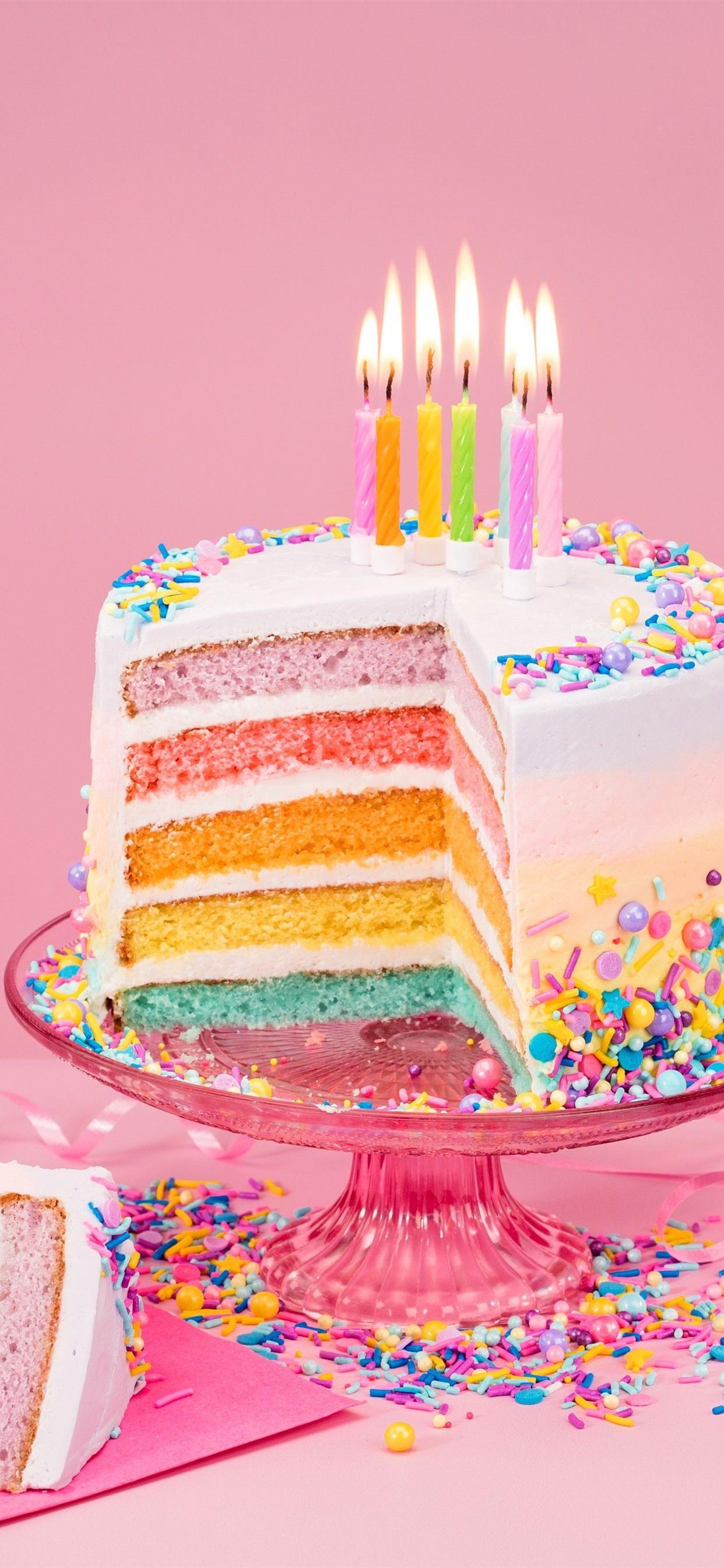 1242x2688 Cake Wallpaper