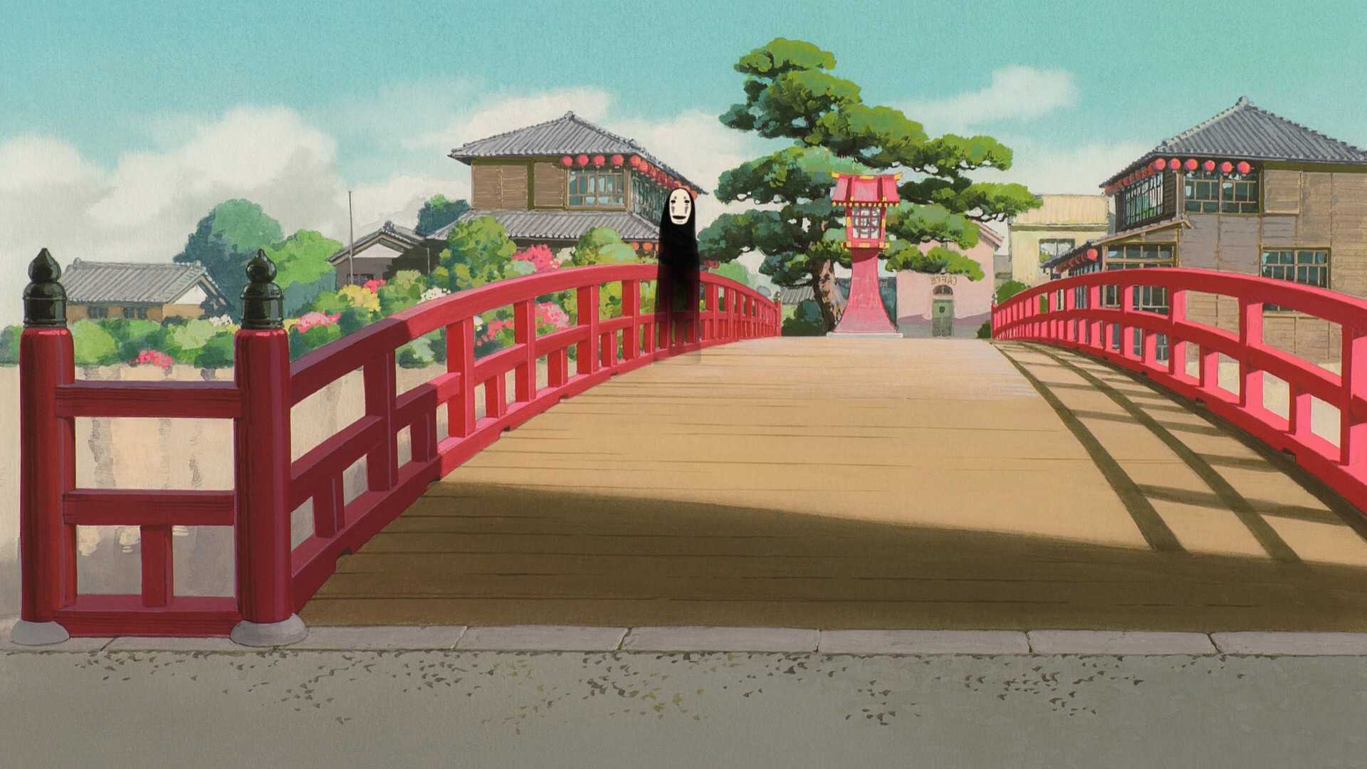 1920x1080 No Face Spirited Away Wallpaper Free HD Wallpaper