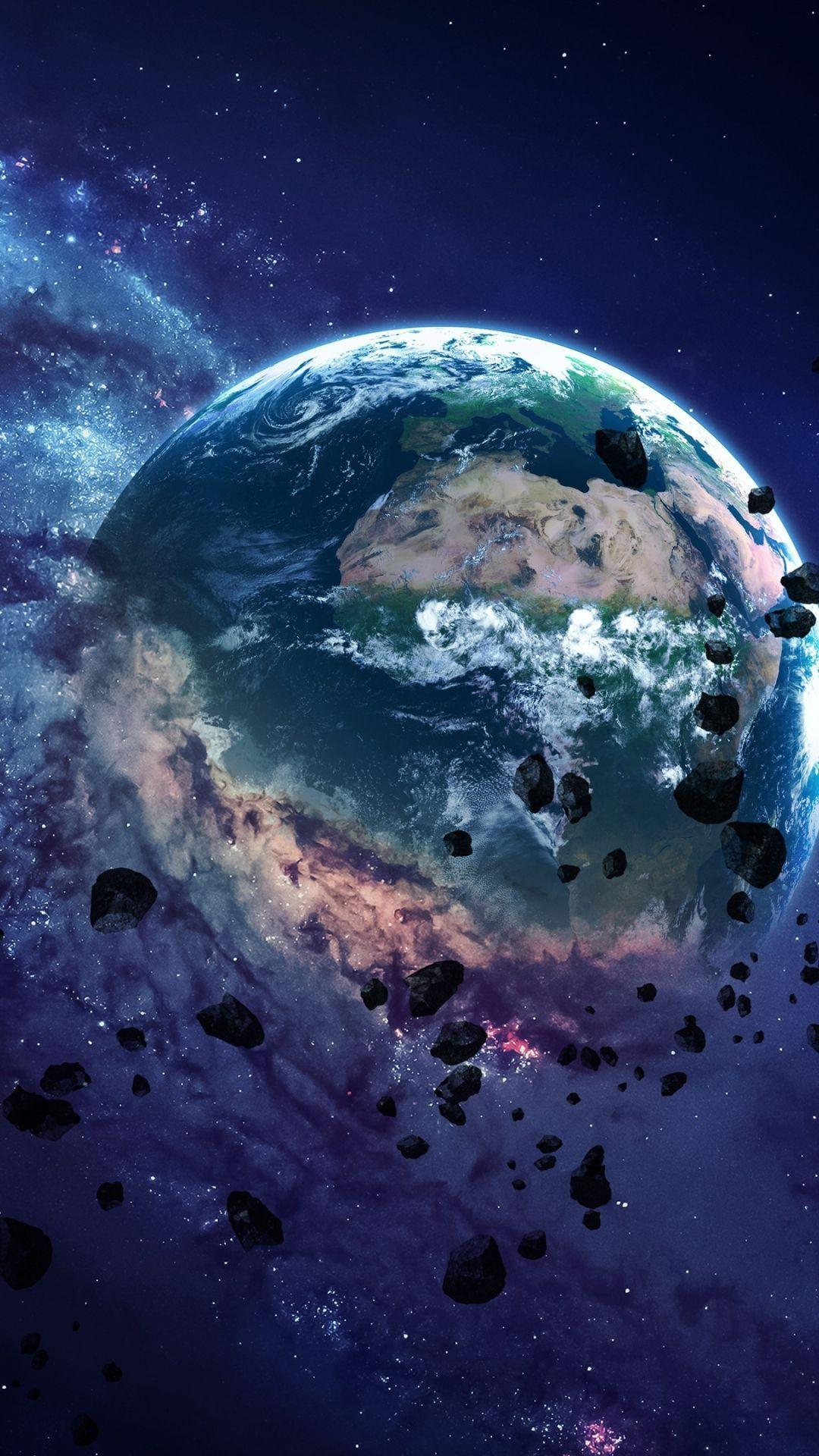 1080x1920 Outer space, Astronomical object, Atmosphere, Planet, Earth, Space iphone wallpaper. Wallpaper earth, Sci fi wallpaper, Background