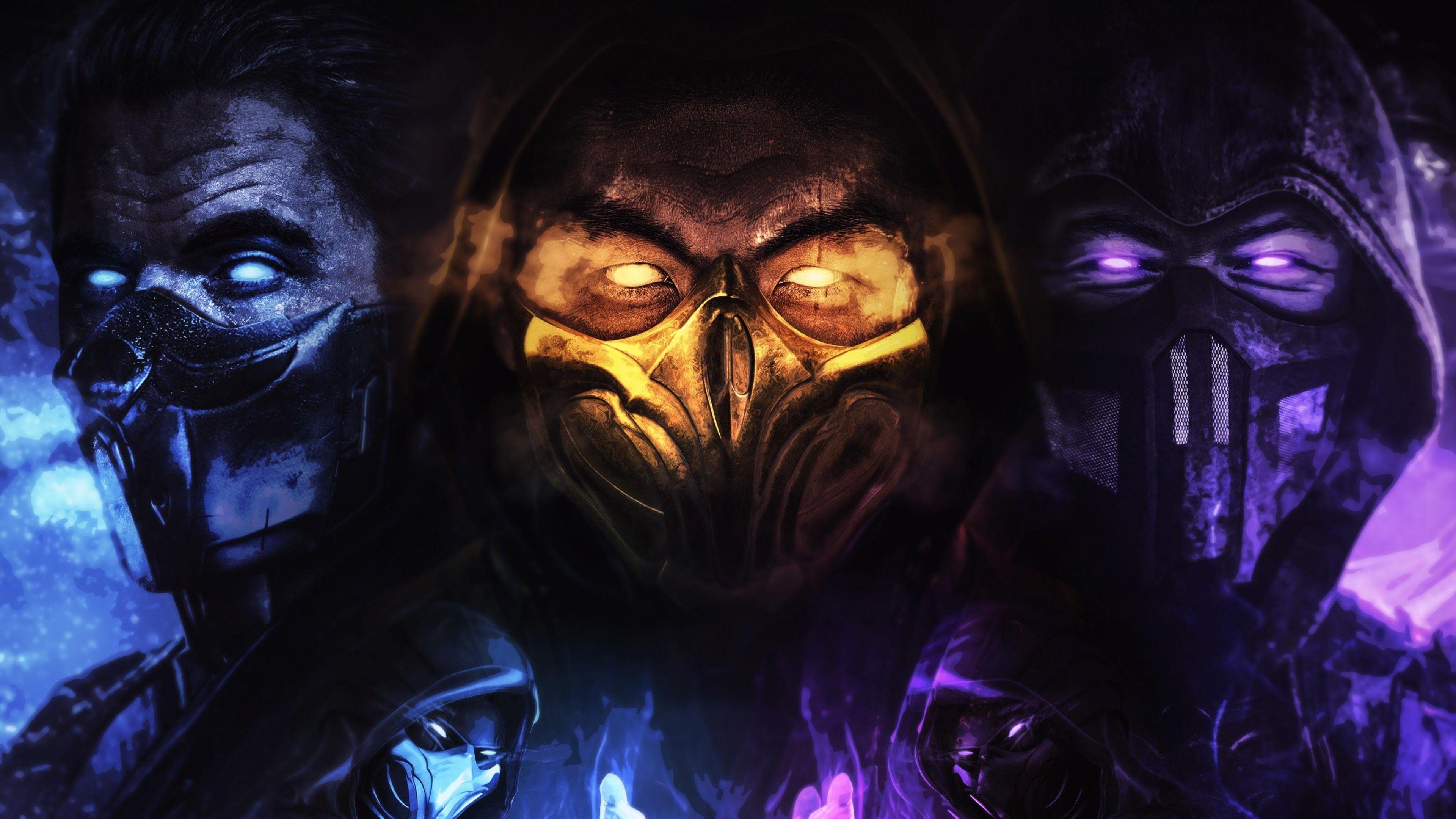 3840x2160 Mortal Kombat 11 Wallpaper 4K, Scorpion, Sub Zero, Games