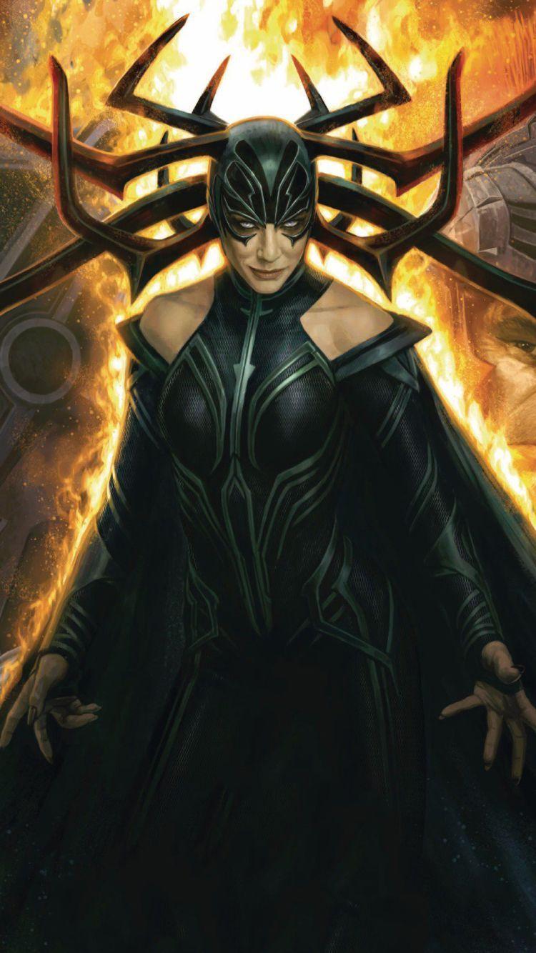 750x1334 Thor Ragnarok Hela Wallpaper .