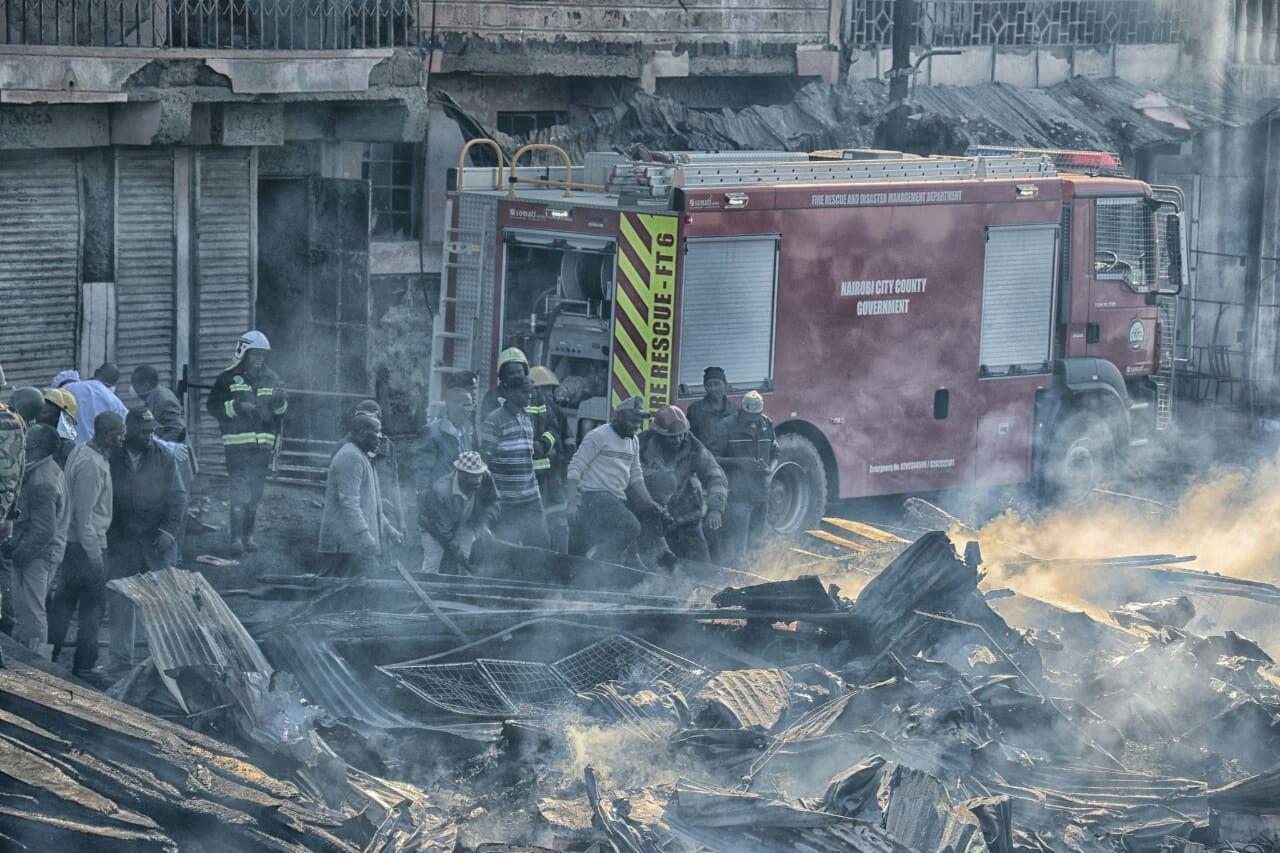 1280x853 Ruins after a fire in Gikomba market in Nairobi, Kenya. Zombie survival, Slums, Kenya