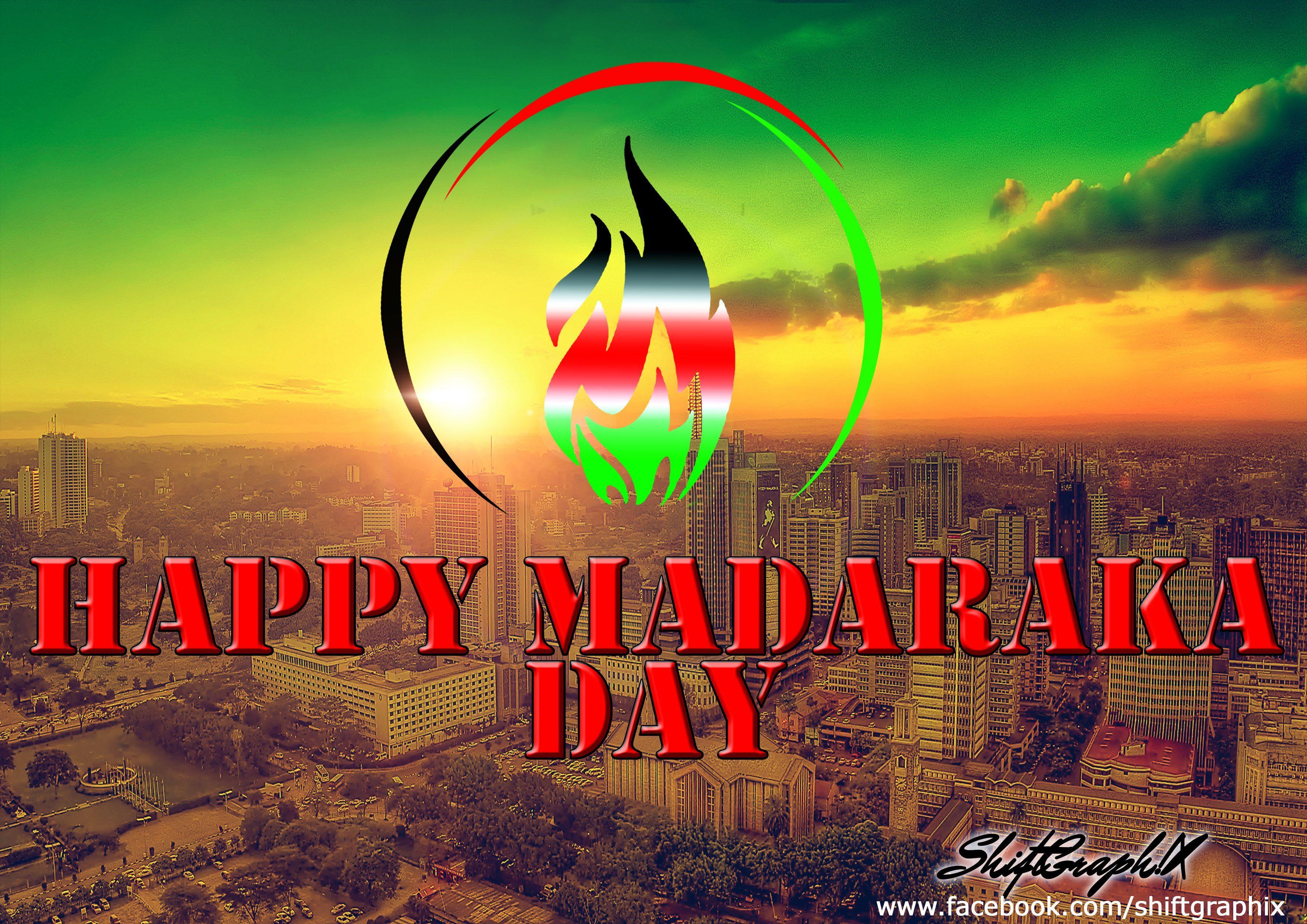 3508x2480 Created 1 6 16. Marking The Day Kenya Got Her Independence. To All With A Soft Spot For Kenya, Happy Madaraka Day!. Drawing Quotes, Neon Signs, Poster