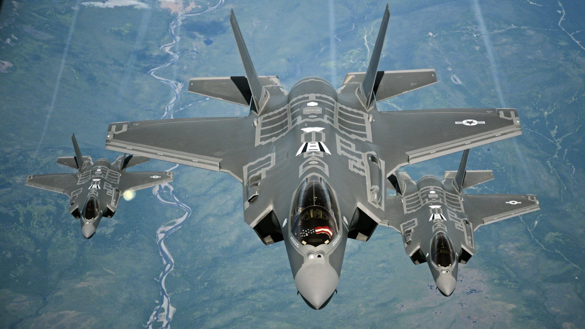 1920x1080 Lockheed Martin F 35 Lightning II Jet Fighter Wallpaper